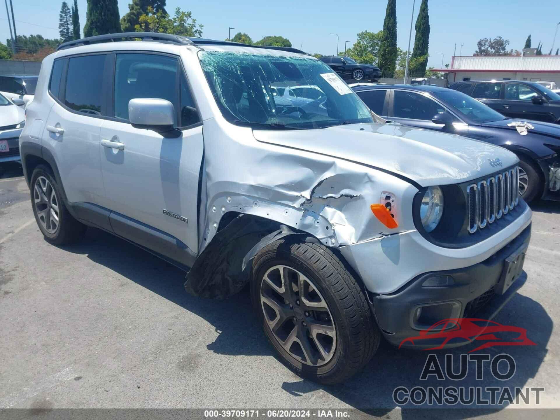 JEEP RENEGADE 2016 - ZACCJABT0GPD07373