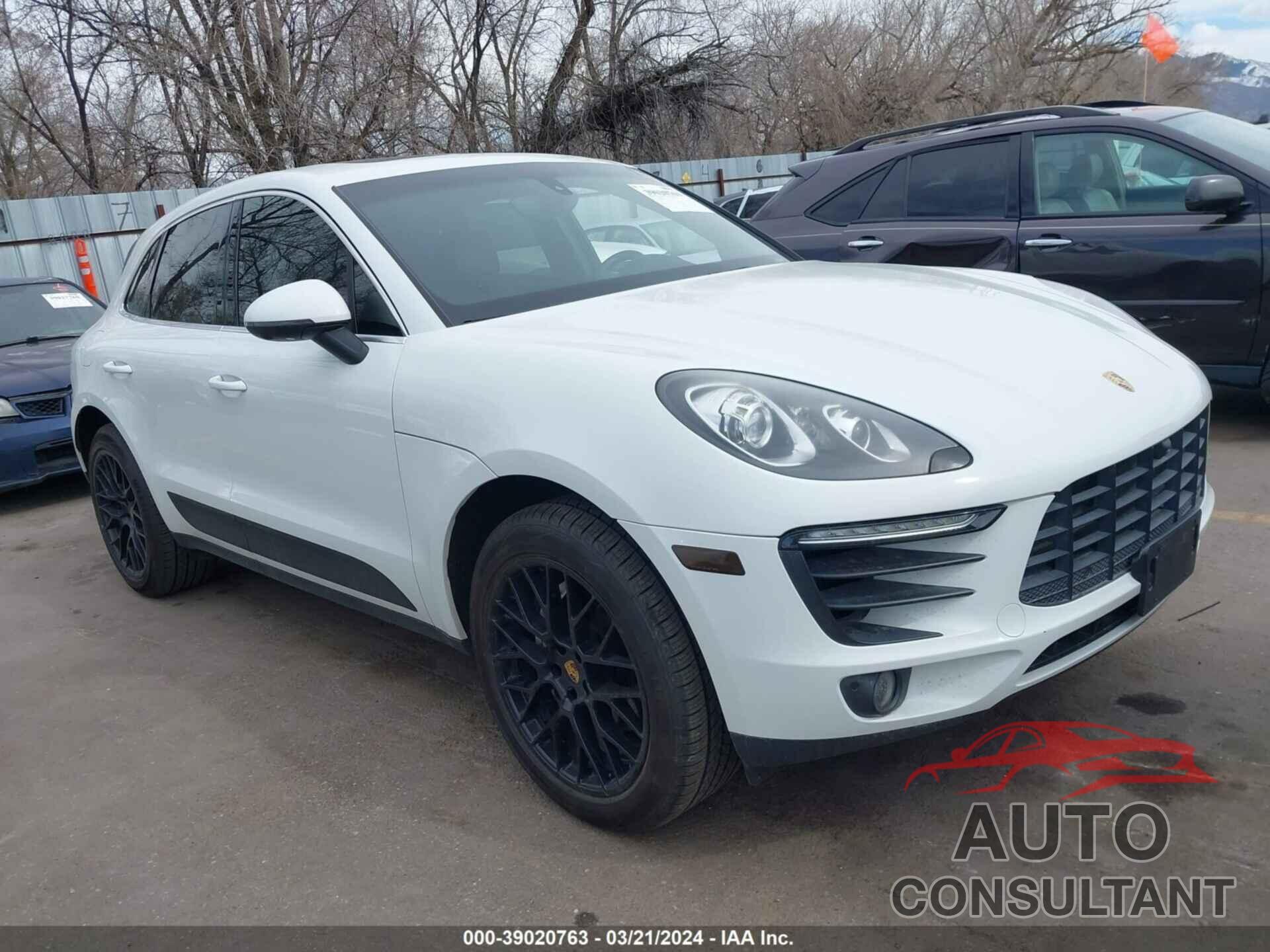 PORSCHE MACAN 2016 - WP1AB2A59GLB45971