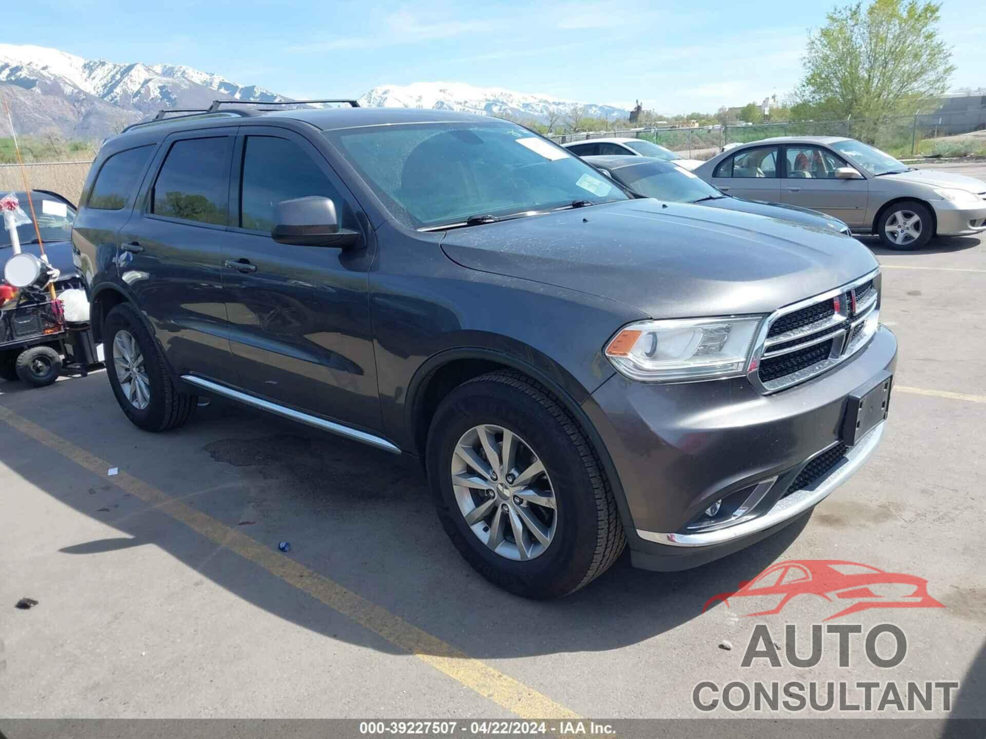 DODGE DURANGO 2017 - 1C4RDJAG7HC771515