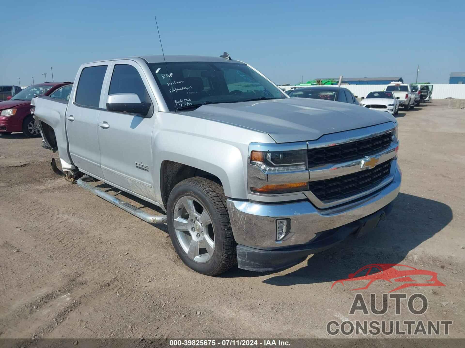 CHEVROLET SILVERADO 1500 2017 - 3GCPCREC5HG309693