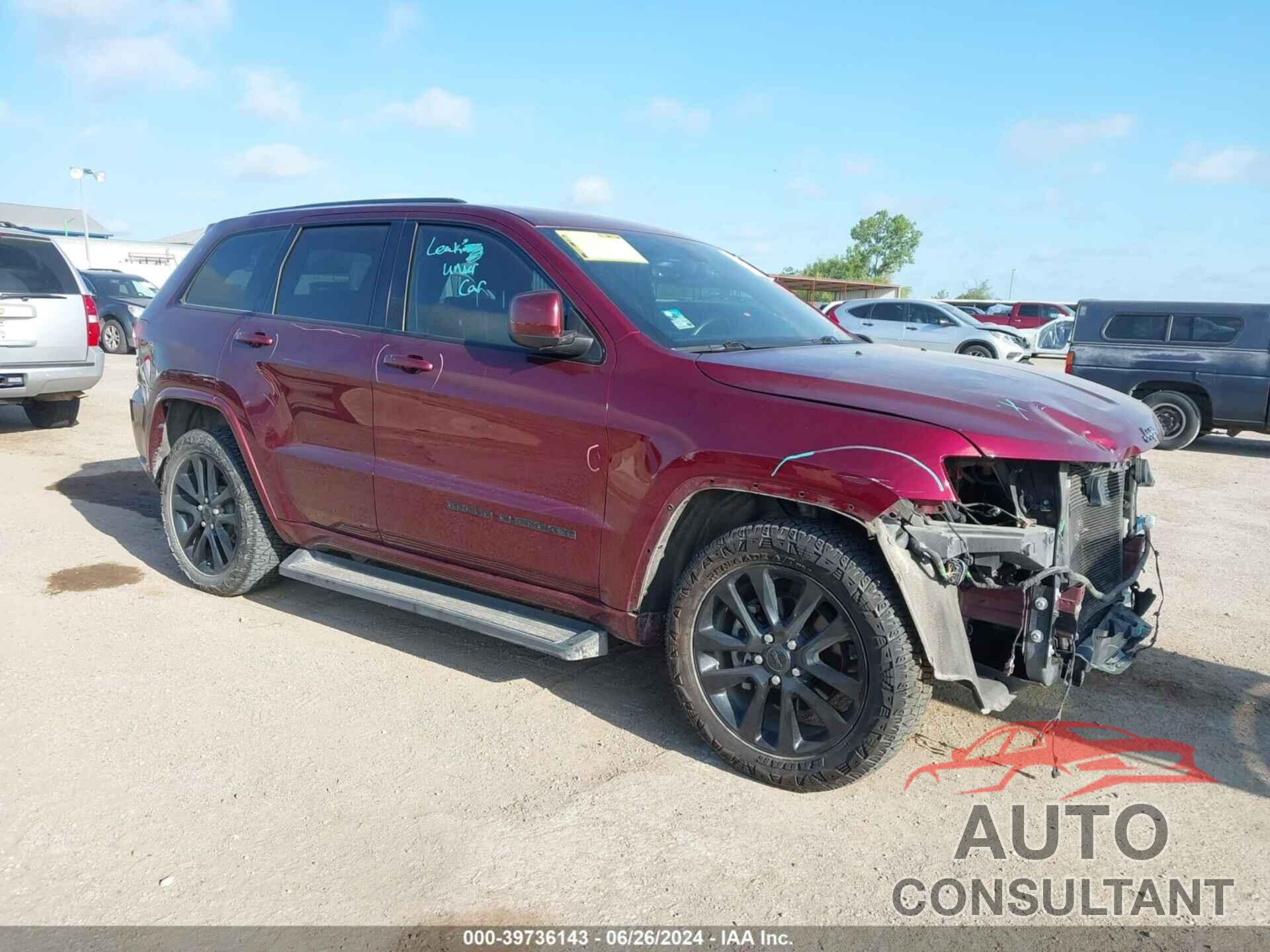 JEEP GRAND CHEROKEE 2017 - 1C4RJEAG0HC925580