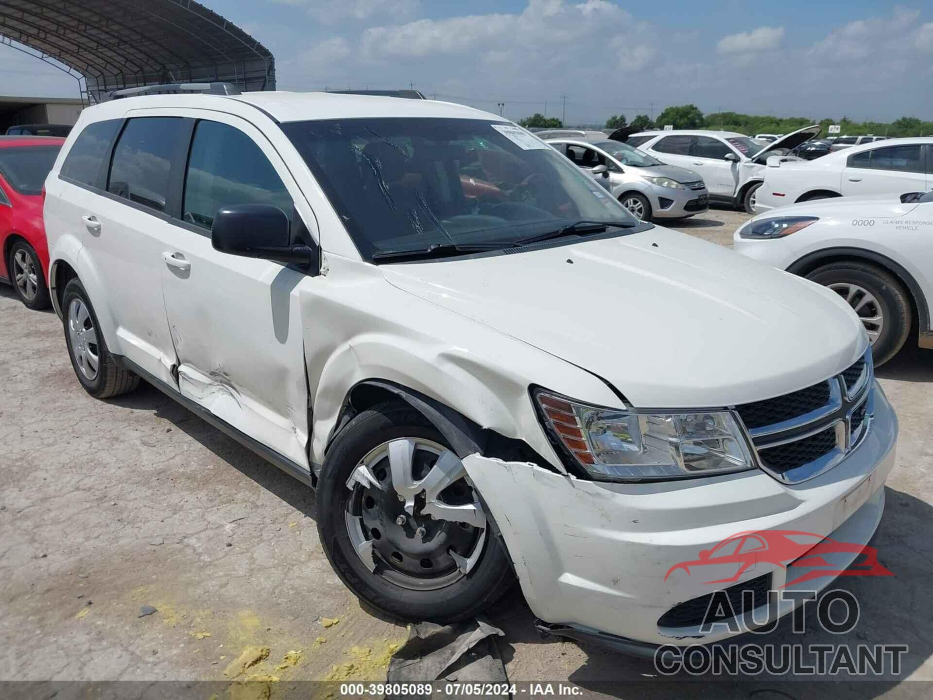 DODGE JOURNEY 2017 - 3C4PDCAB7HT697606