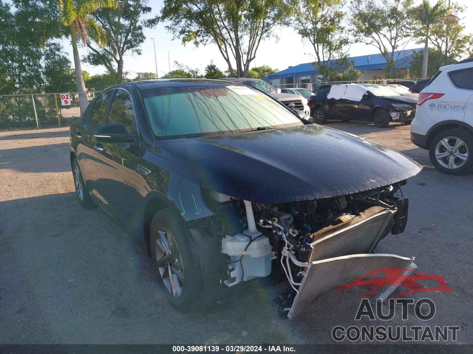 KIA OPTIMA 2019 - 5XXGT4L39KG325296