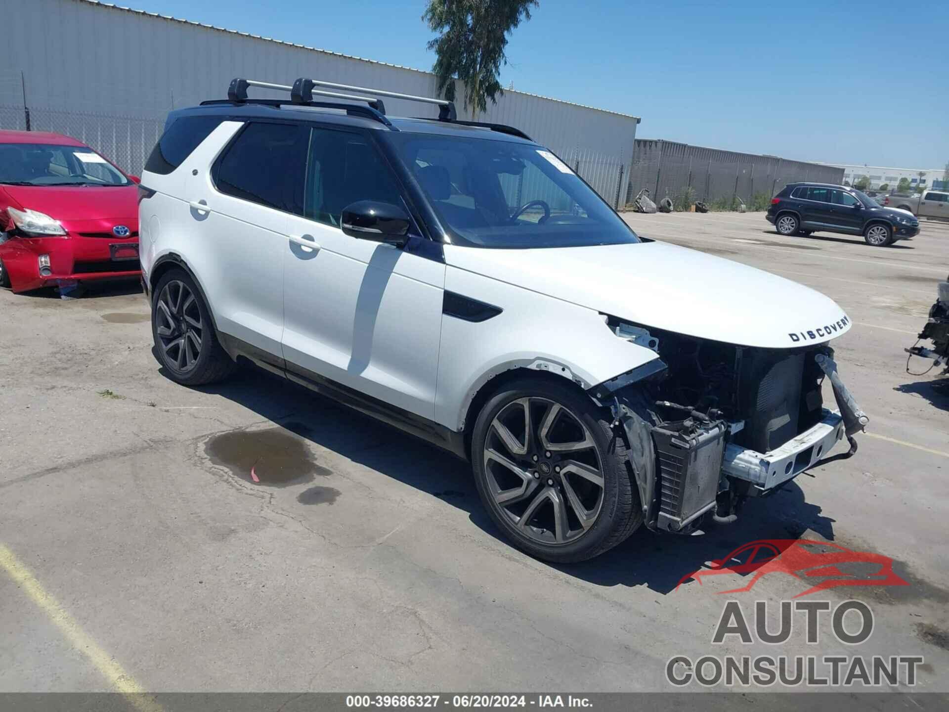 LAND ROVER DISCOVERY 2017 - SALRHBBV7HA019647