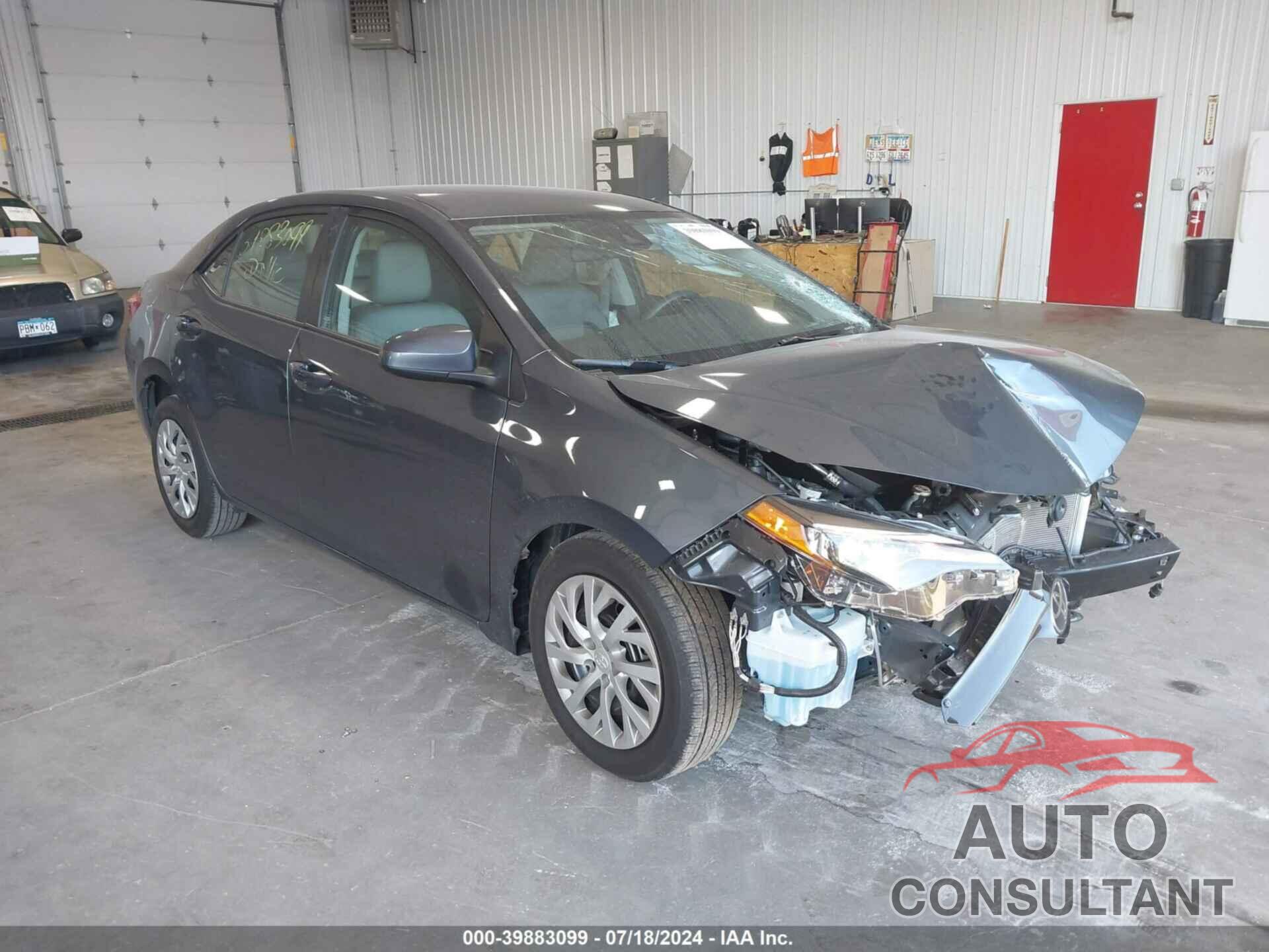 TOYOTA COROLLA 2017 - 2T1BURHE6HC948471