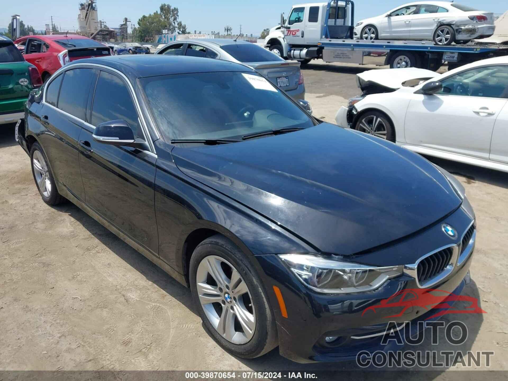 BMW 330I 2017 - WBA8B9G37HNU53139