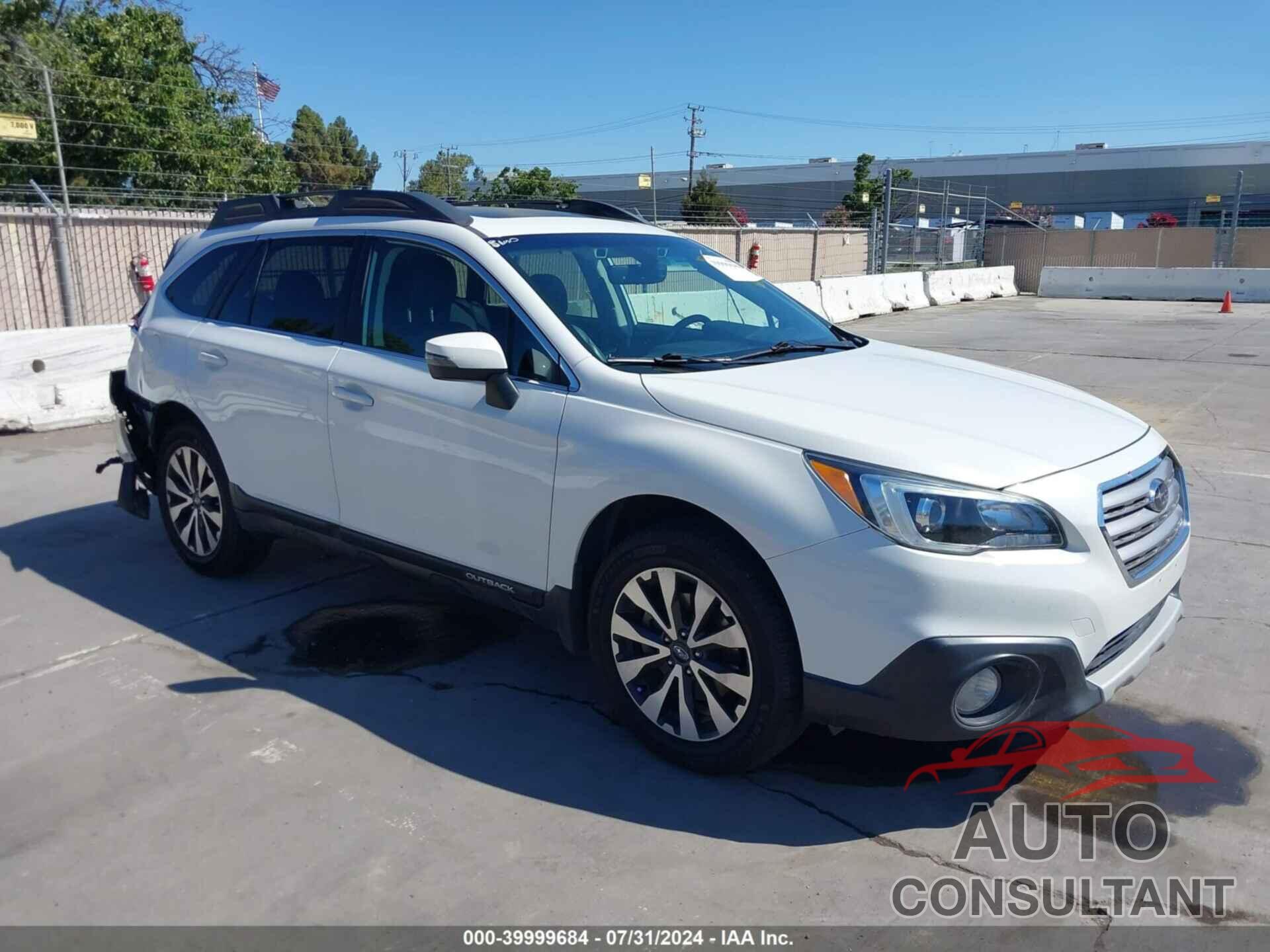 SUBARU OUTBACK 2017 - 4S4BSANCXH3225446