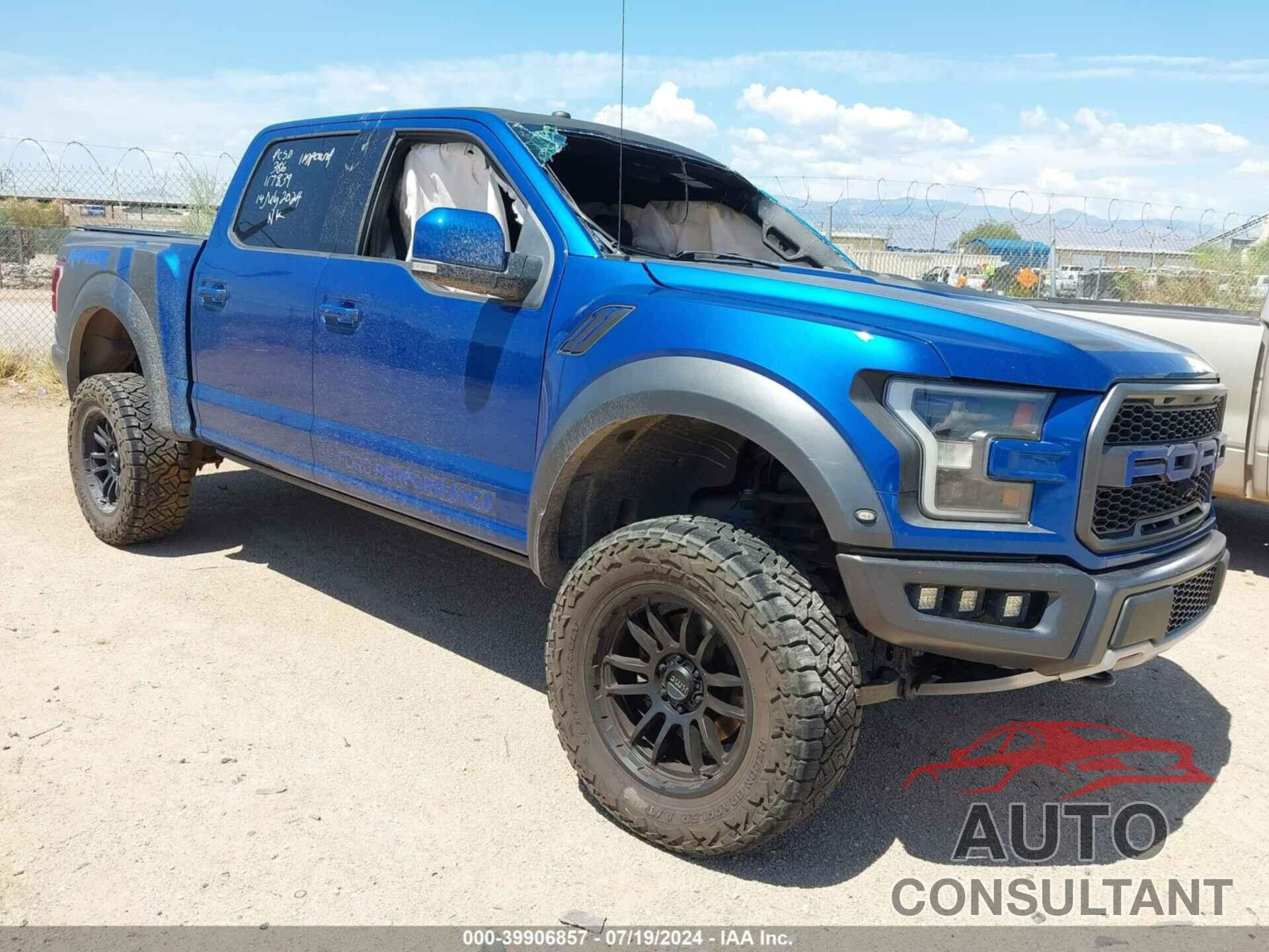 FORD F-150 2018 - 1FTFW1RG6JFB72143