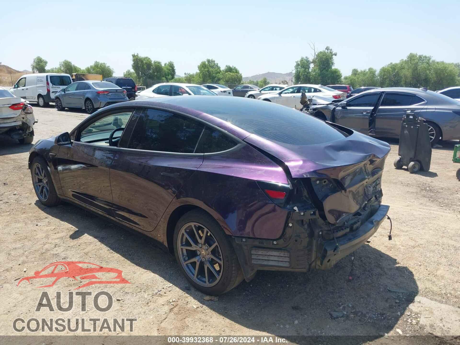 TESLA MODEL 3 2018 - 5YJ3E1EB8JF086630