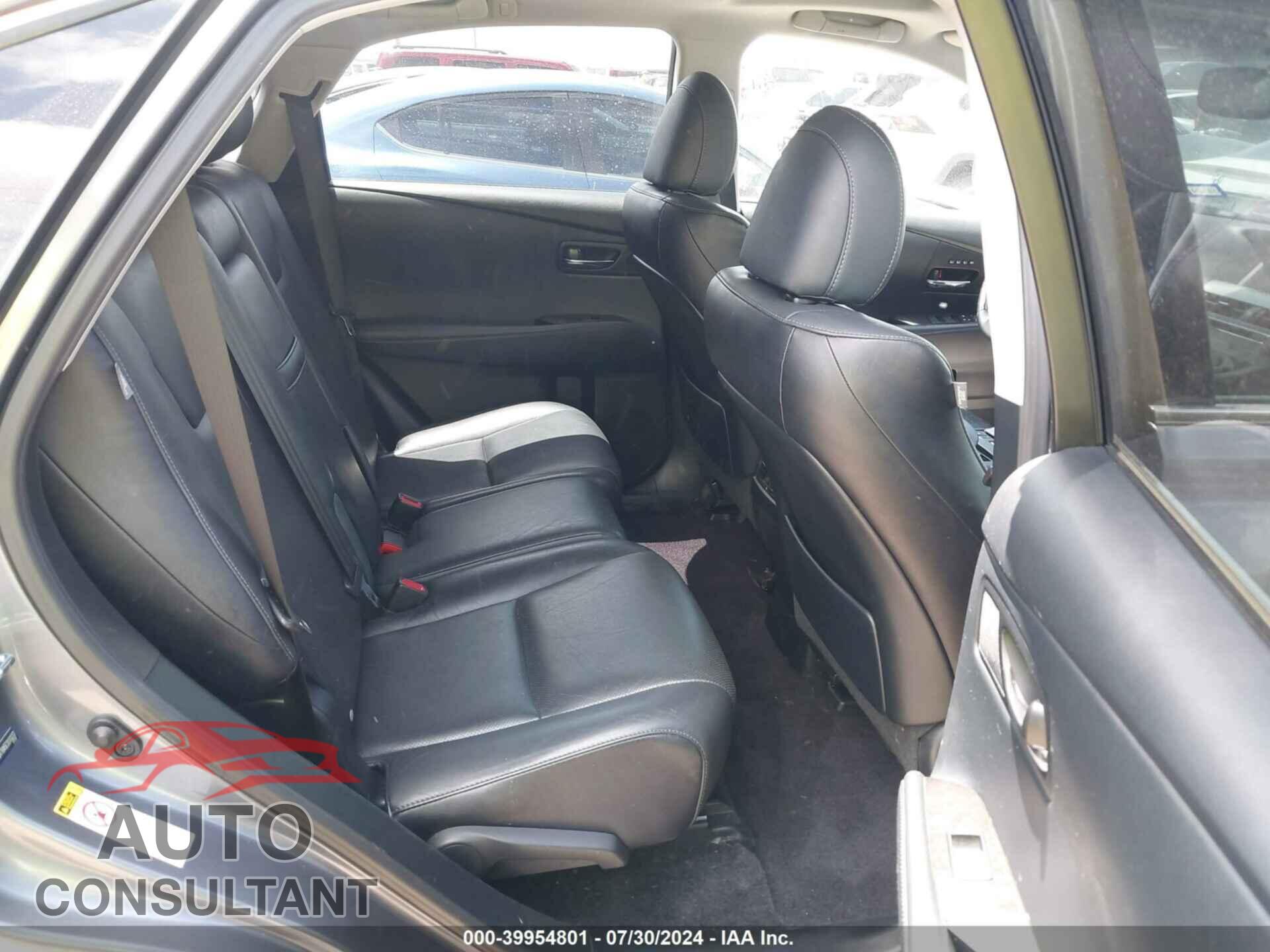 LEXUS RX 350 2014 - JTJZK1BA5E2010237