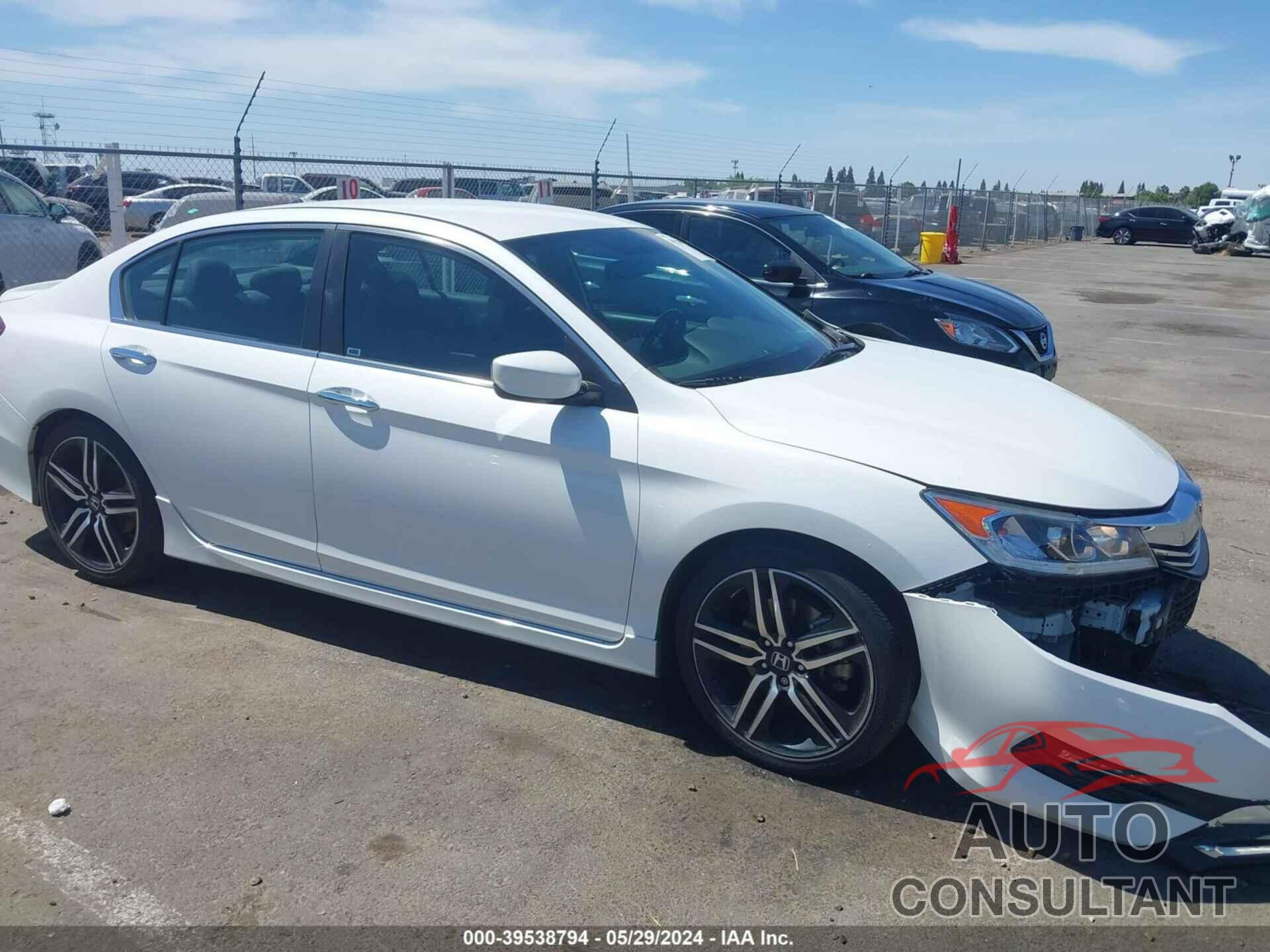 HONDA ACCORD 2017 - 1HGCR2F15HA026602
