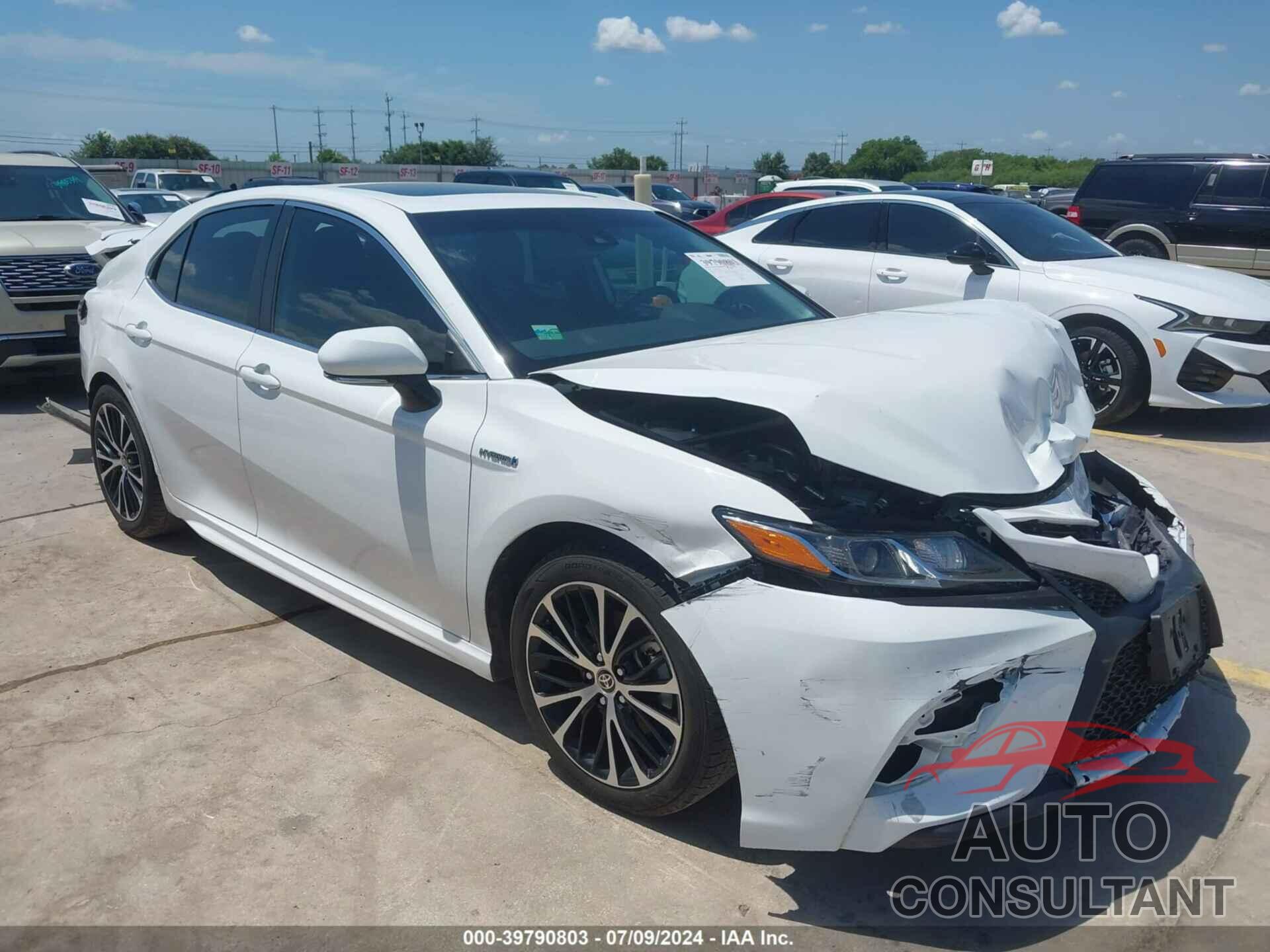 TOYOTA CAMRY 2020 - 4T1J31AK1LU014371