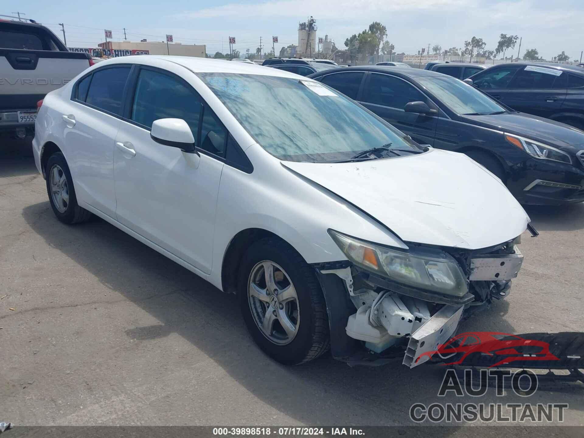 HONDA CIVIC 2013 - 19XFB5F59DE000242