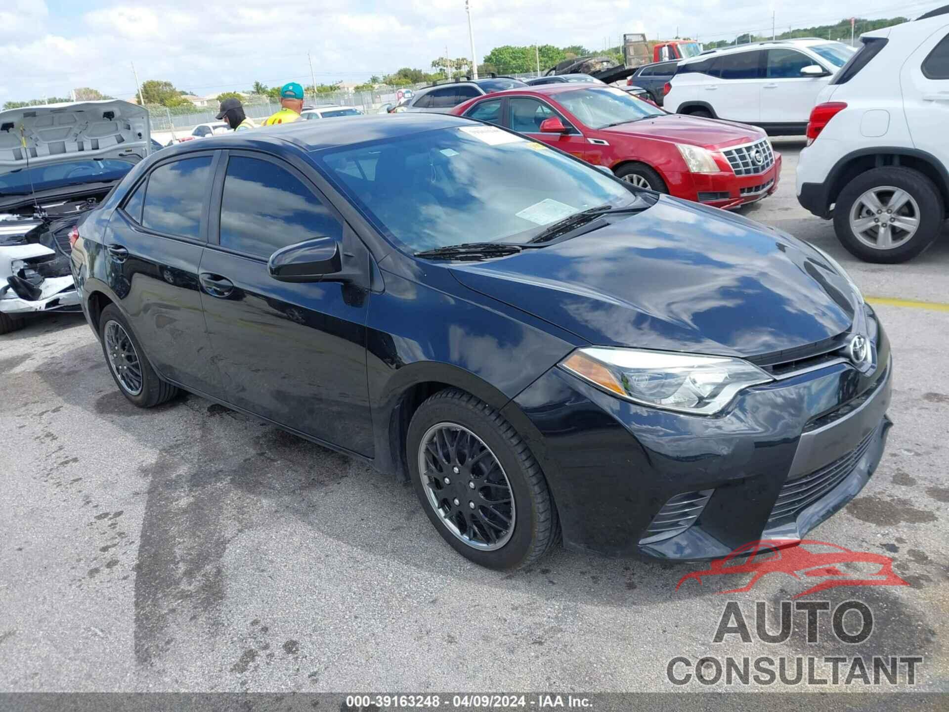 TOYOTA COROLLA 2016 - 2T1BURHE8GC570040