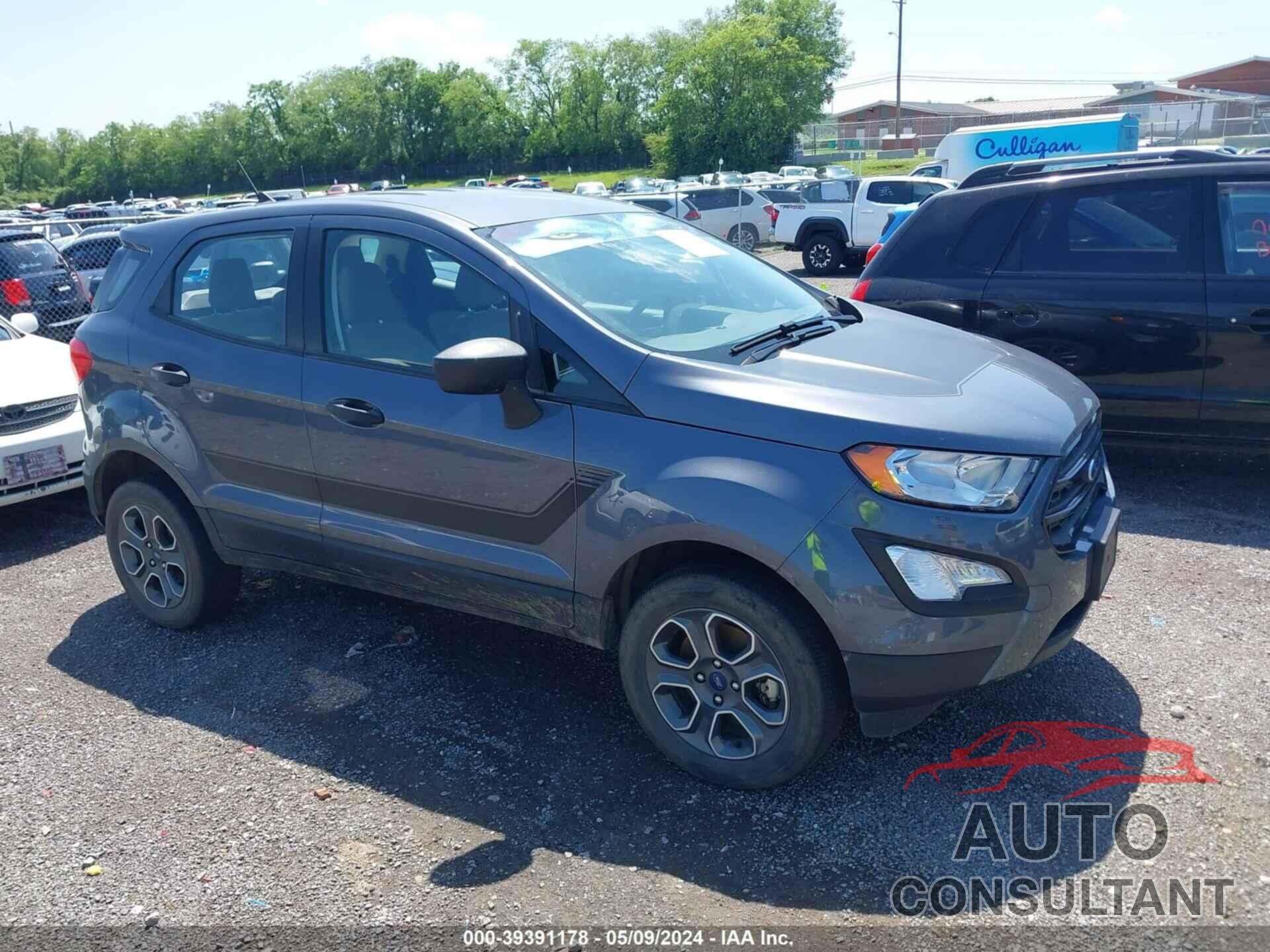 FORD ECOSPORT 2022 - MAJ6S3FL4NC467604