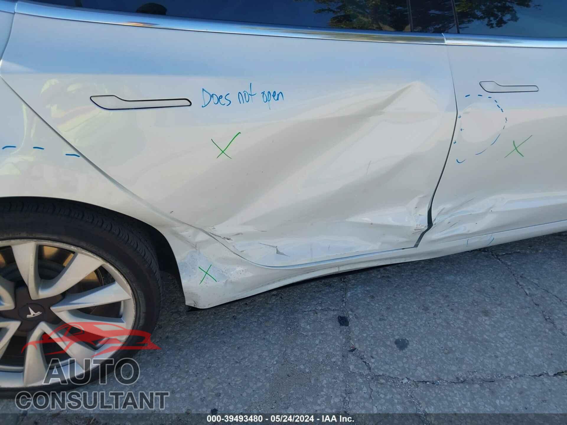 TESLA MODEL 3 2019 - 5YJ3E1EB1KF213865