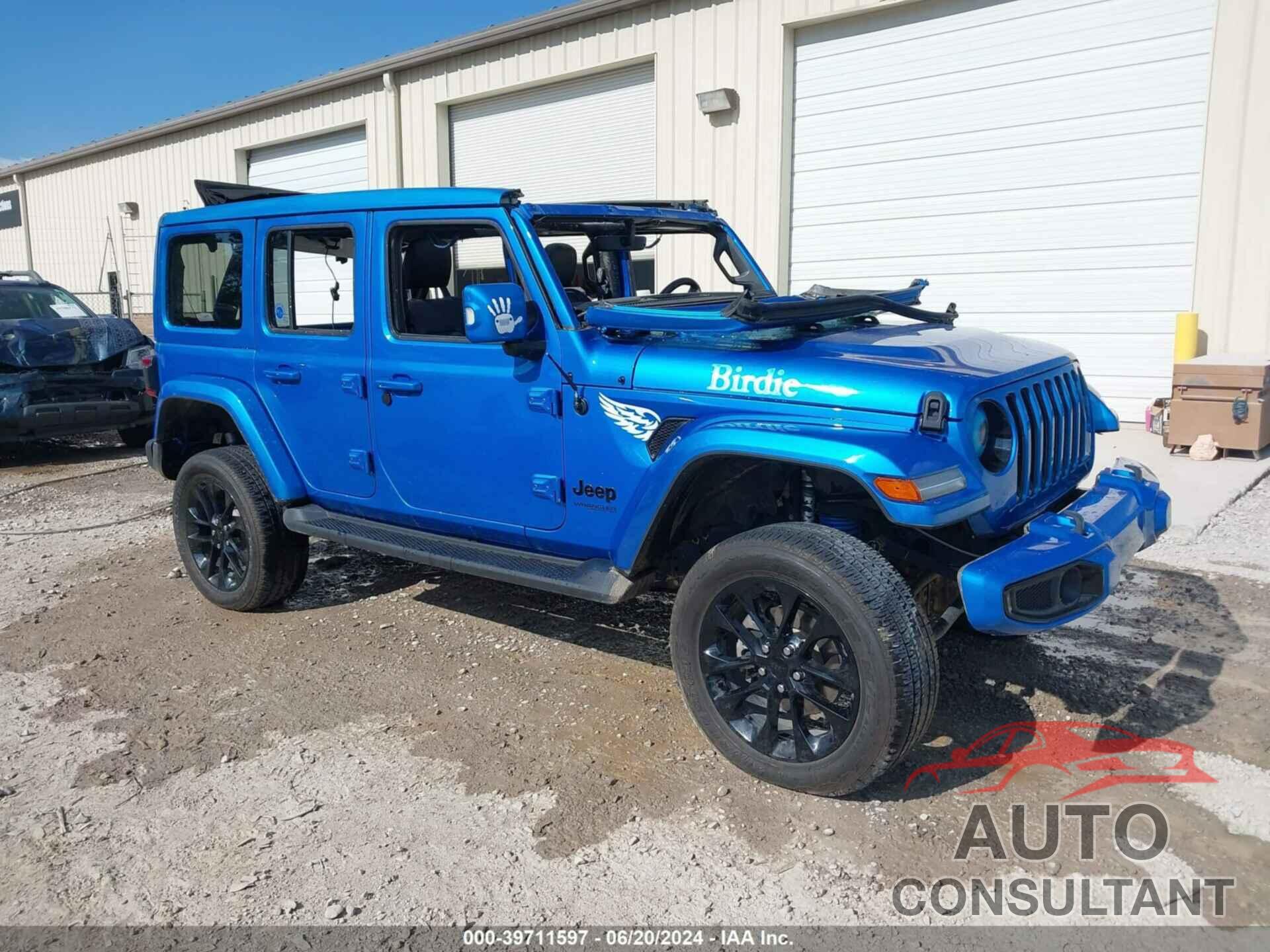 JEEP WRANGLER UNLIMITED 2022 - 1C4HJXEG4NW126221
