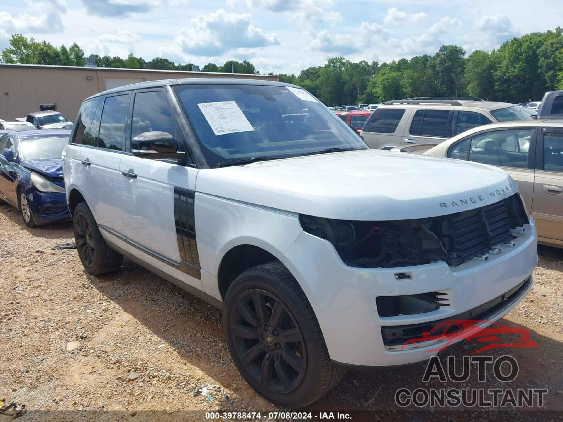 LAND ROVER RANGE ROVER 2016 - SALGS2KFXGA255449