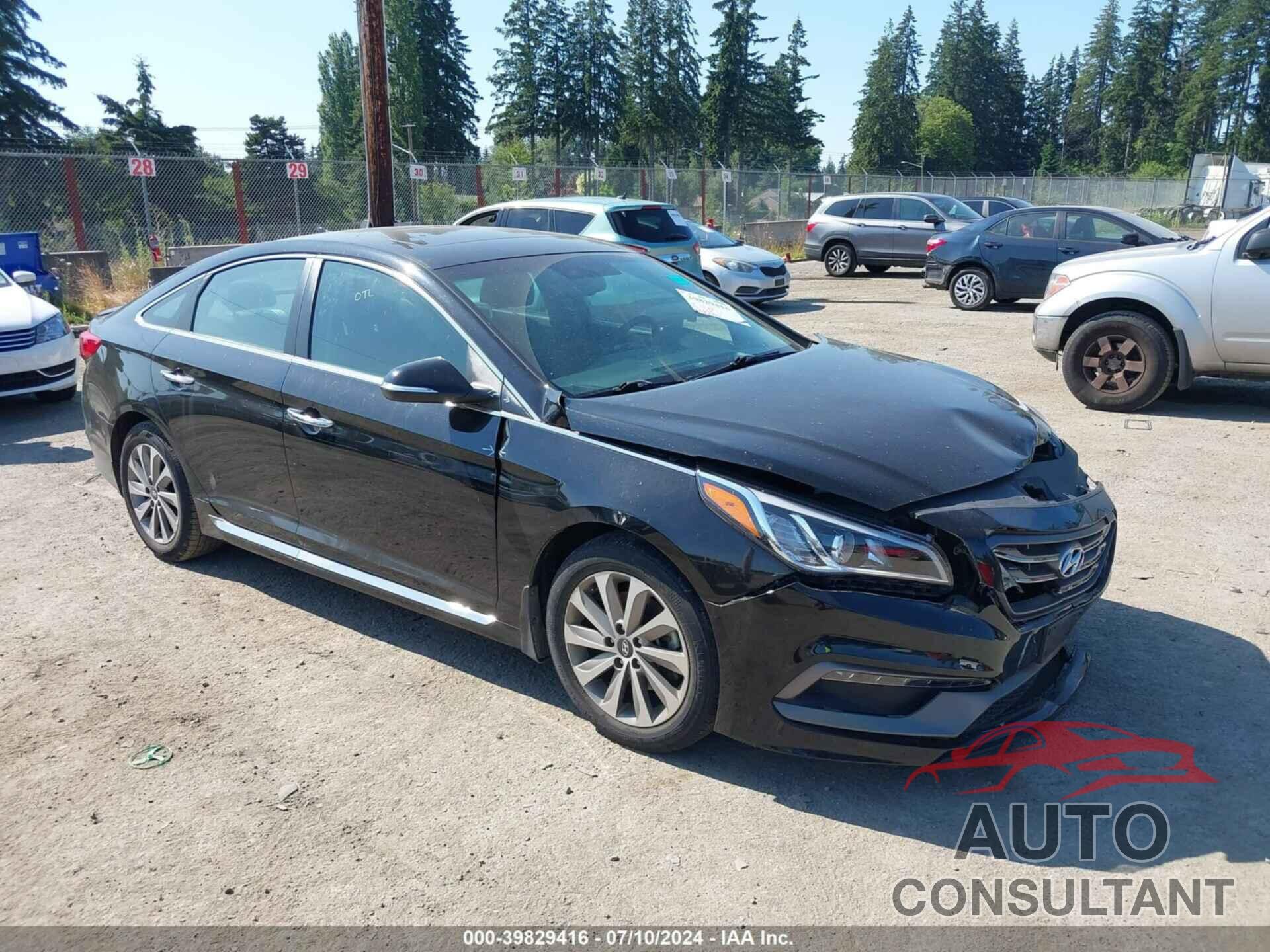 HYUNDAI SONATA 2017 - 5NPE34AF2HH593995