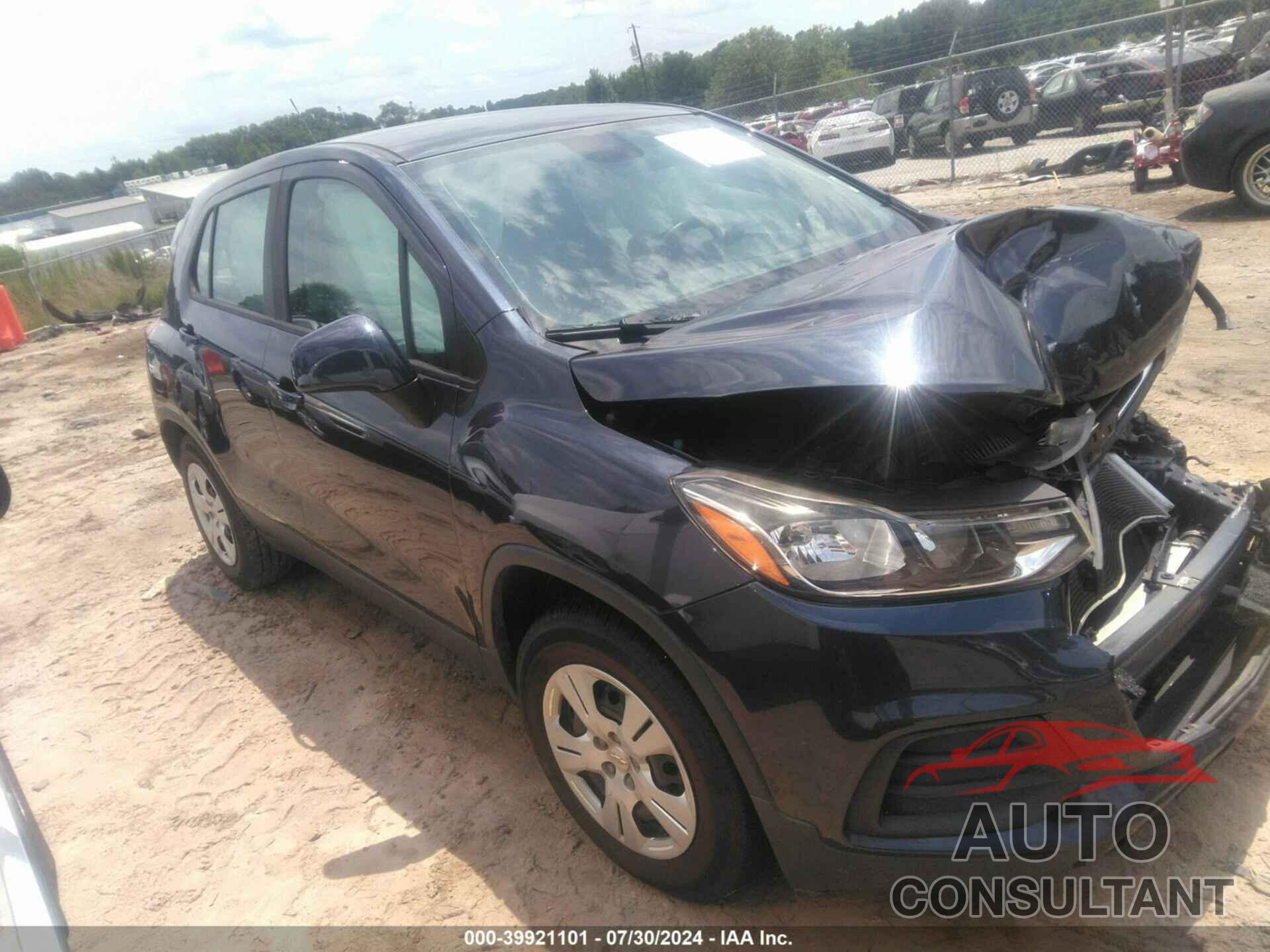 CHEVROLET TRAX 2018 - 3GNCJKSB1JL155043