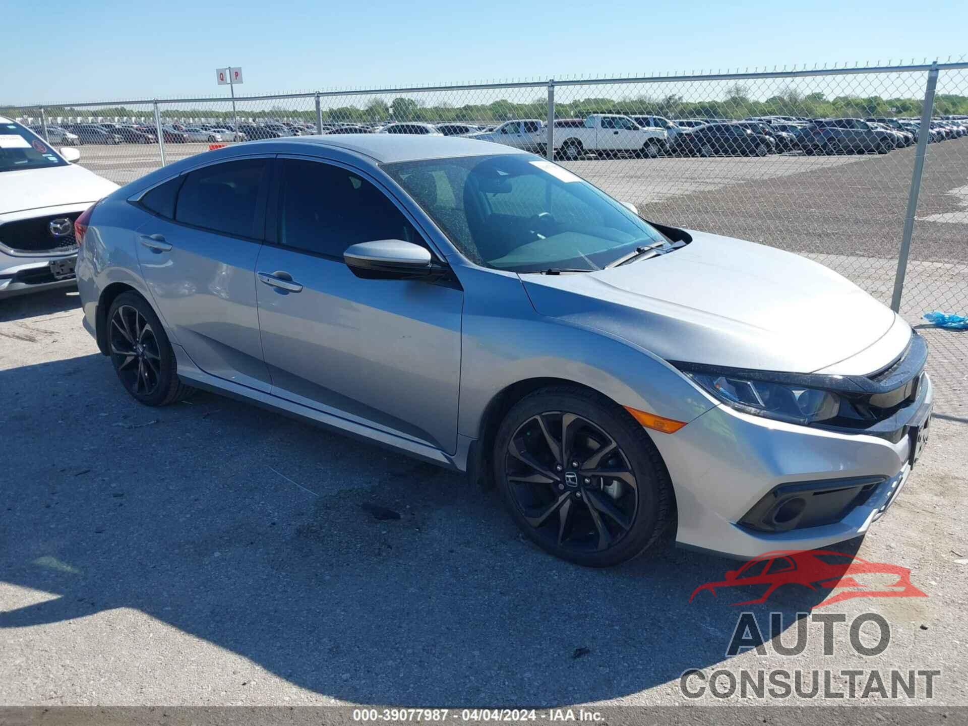 HONDA CIVIC 2019 - 19XFC2F80KE022195