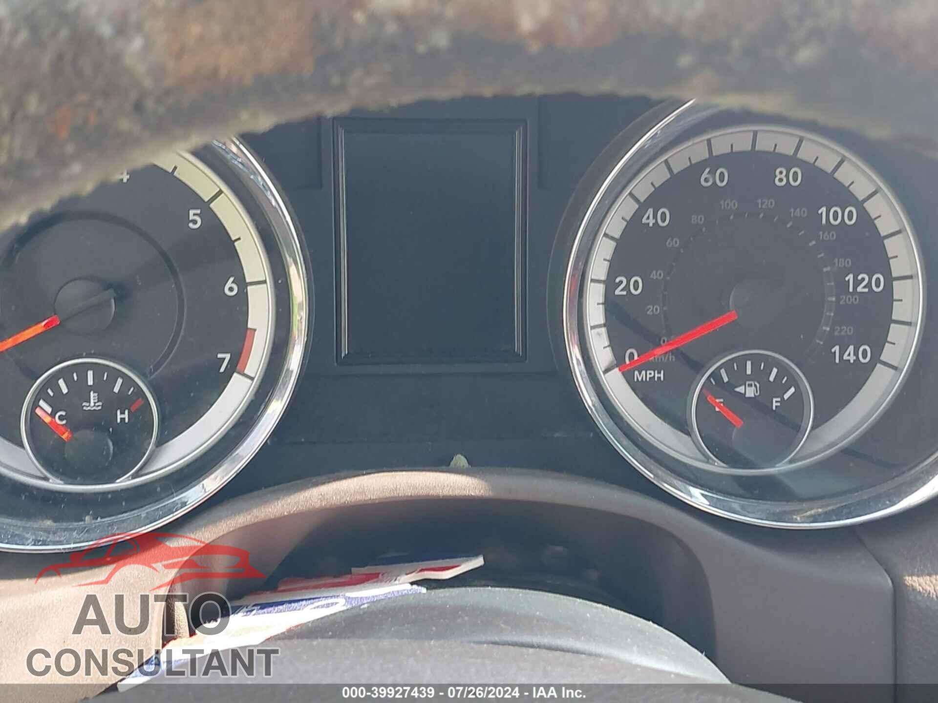 DODGE DURANGO 2012 - 1C4RDJDG7CC336238