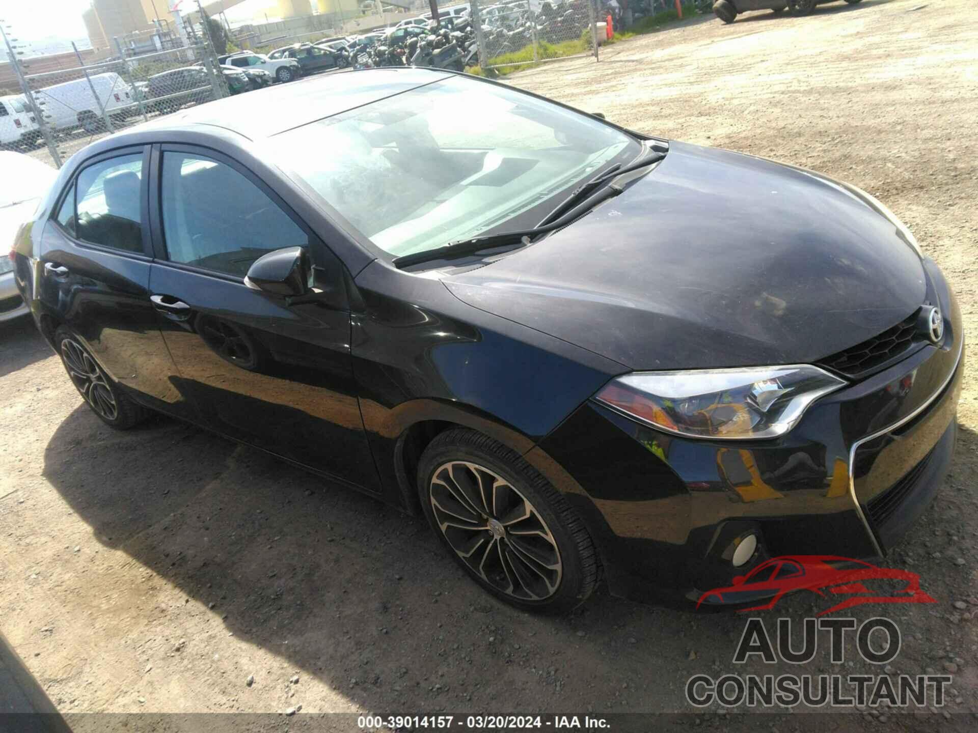TOYOTA COROLLA 2016 - 5YFBURHE9GP409020
