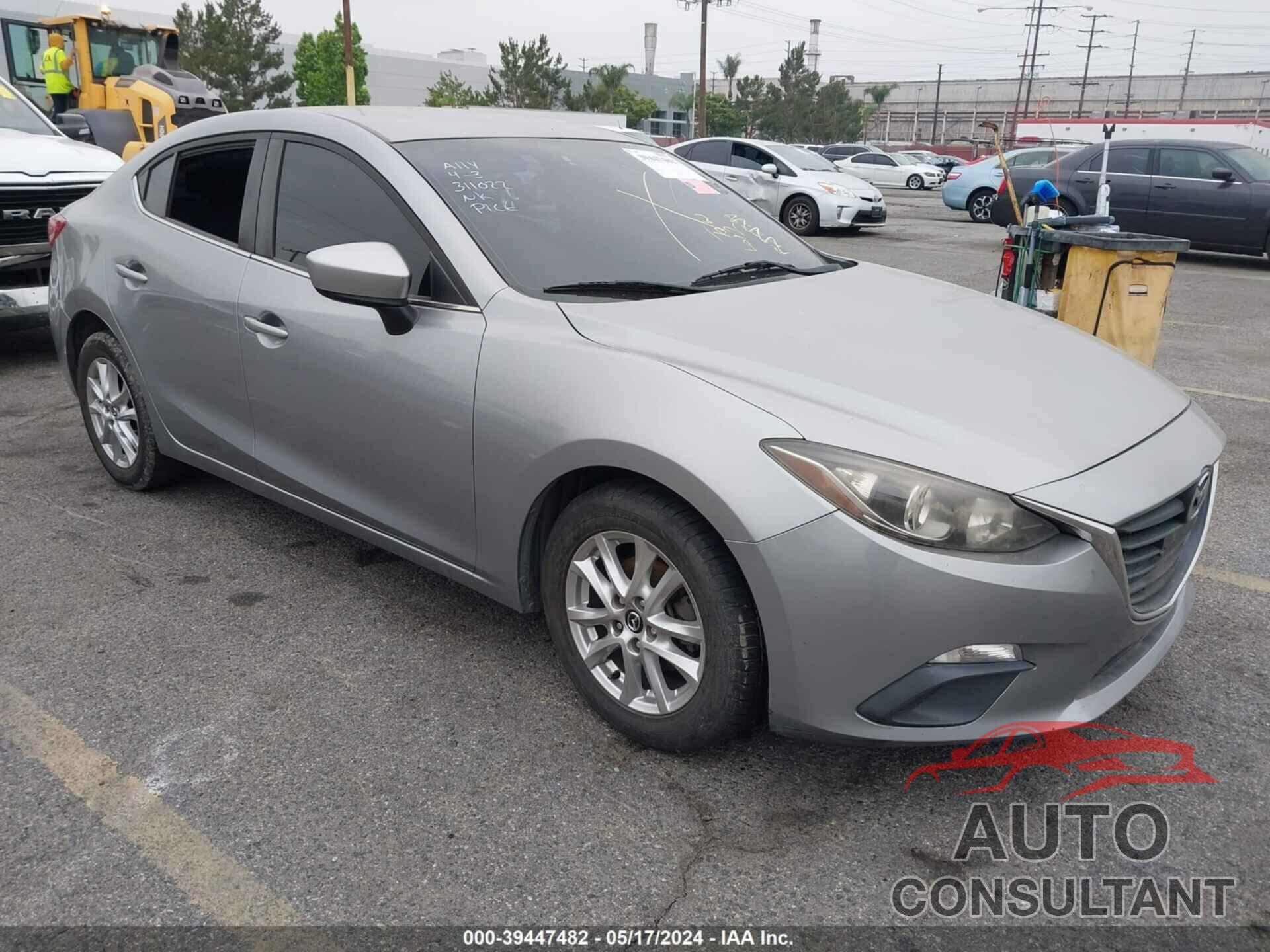 MAZDA MAZDA3 2016 - JM1BM1U79G1311022