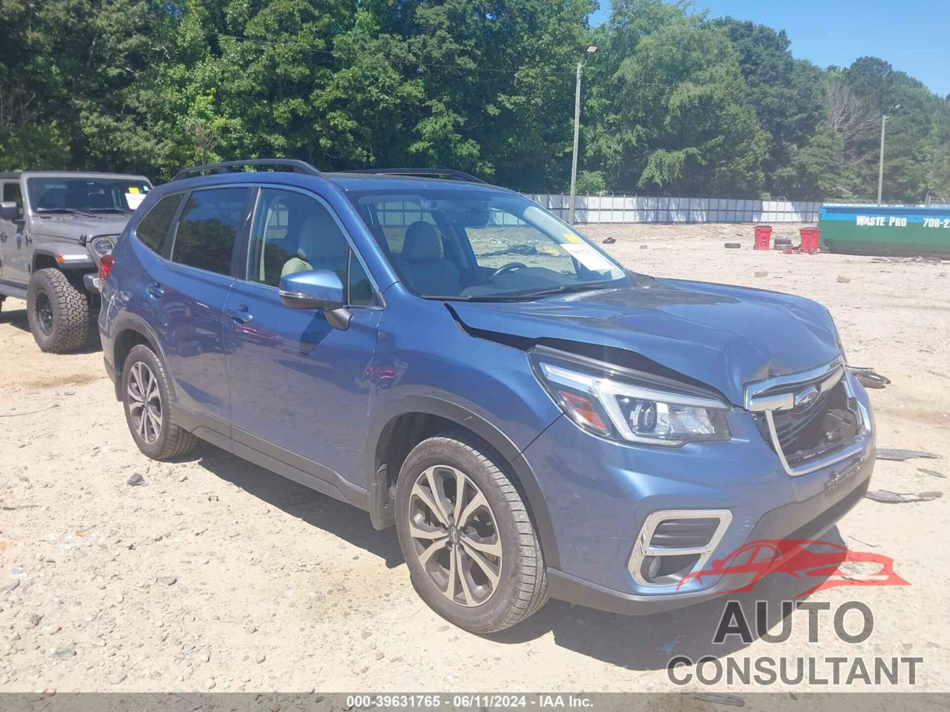 SUBARU FORESTER 2019 - JF2SKAUC9KH413733