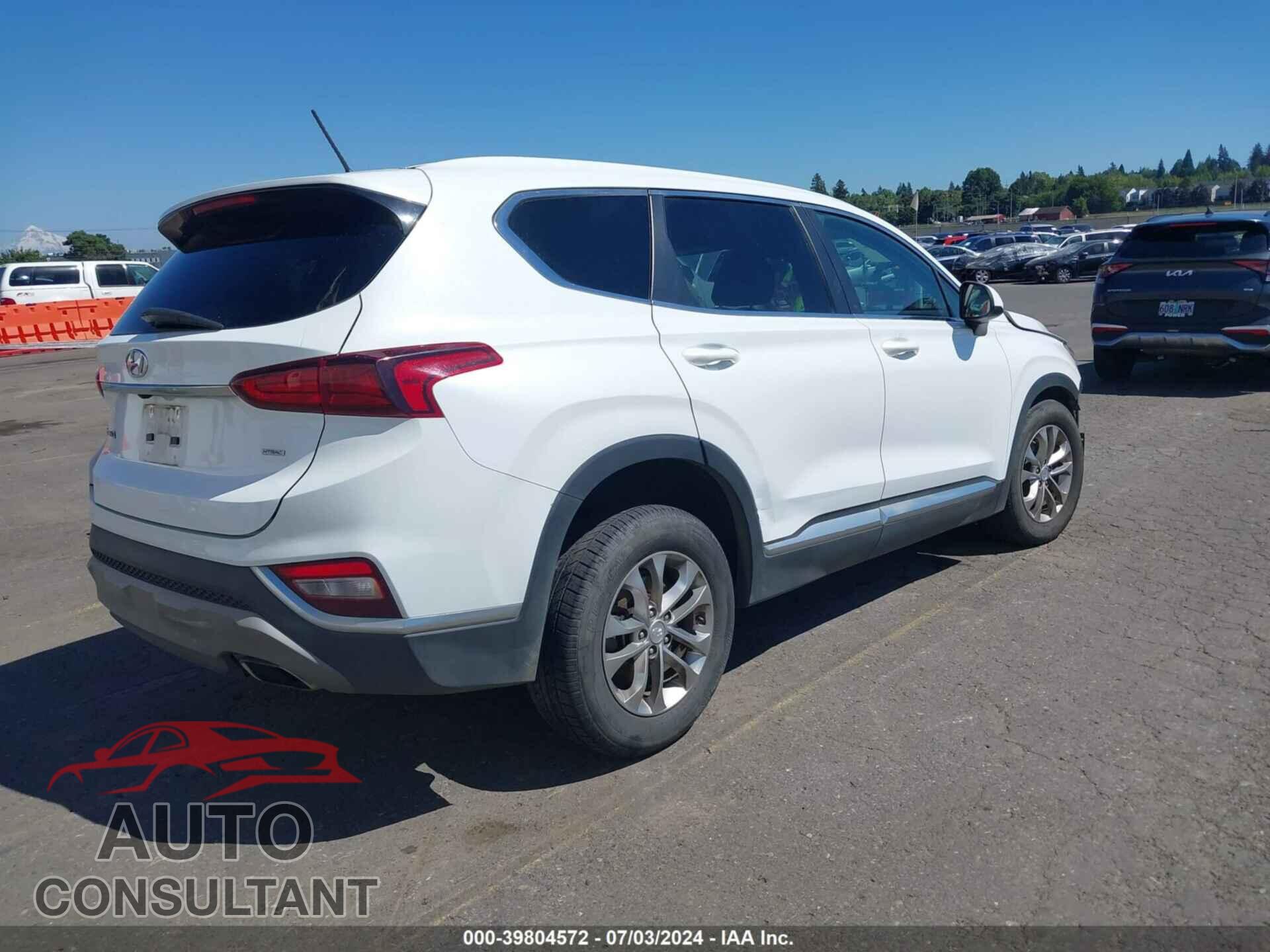 HYUNDAI SANTA FE 2019 - 5NMS2CAD7KH021663