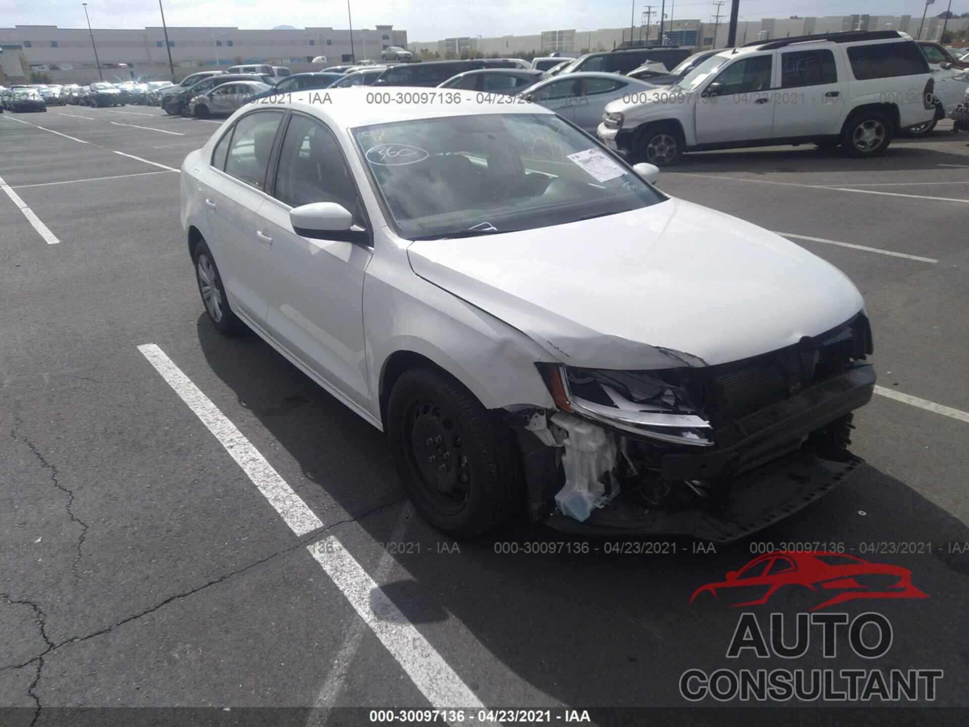 VOLKSWAGEN JETTA 2017 - 3VW2B7AJ0HM334098