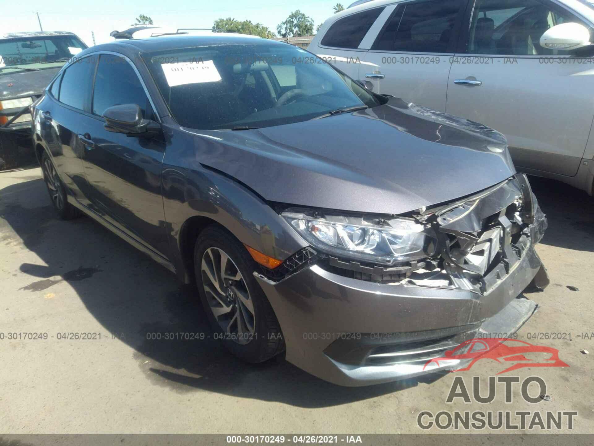 HONDA CIVIC SEDAN 2018 - 2HGFC2F77JH544964