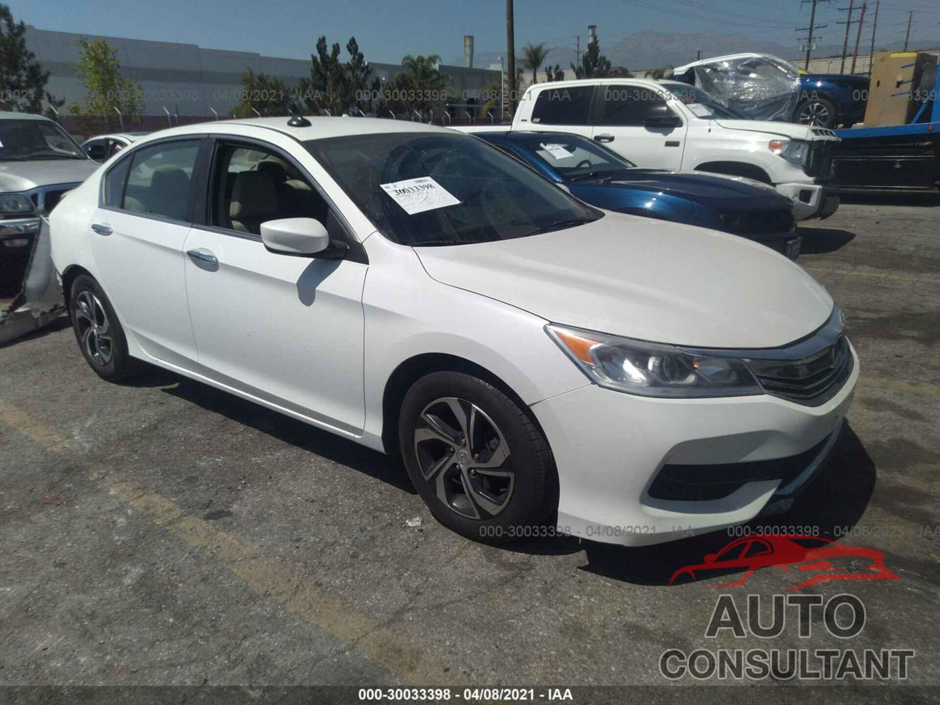 HONDA ACCORD SEDAN 2016 - 1HGCR2F34GA142096