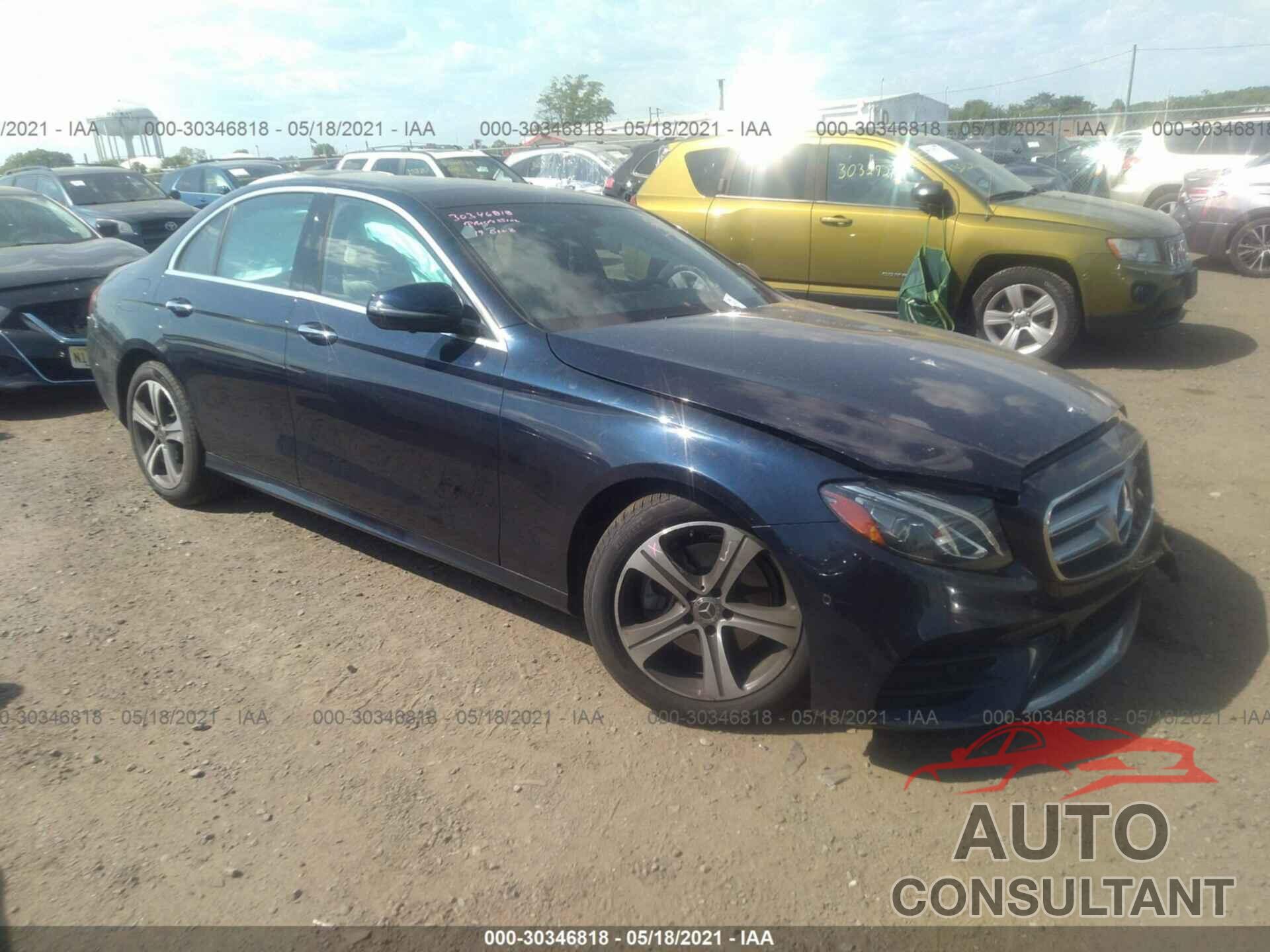MERCEDES-BENZ E-CLASS 2019 - WDDZF4KB0KA637226