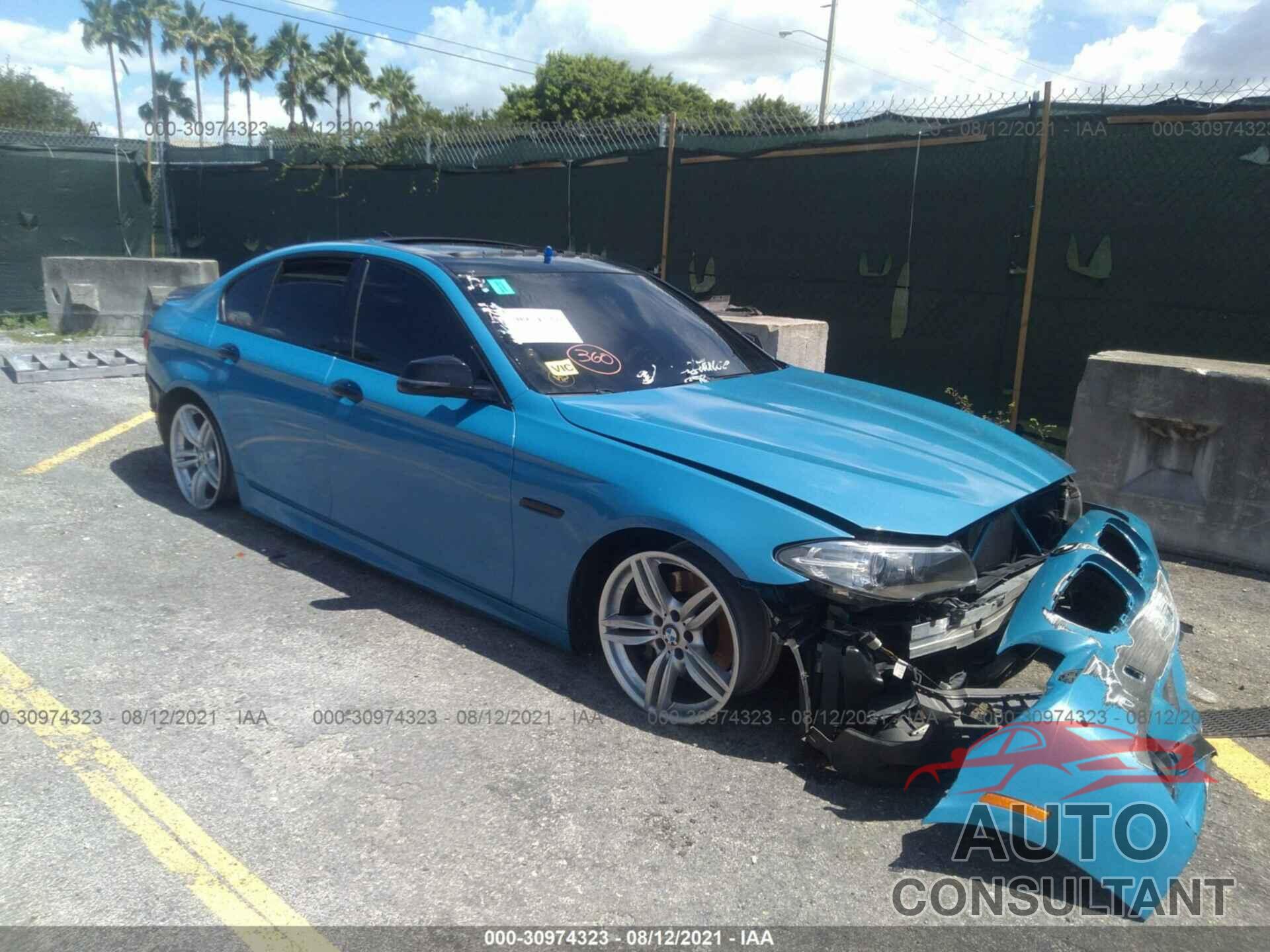 BMW 5 SERIES 2016 - WBA5B1C52GG553258