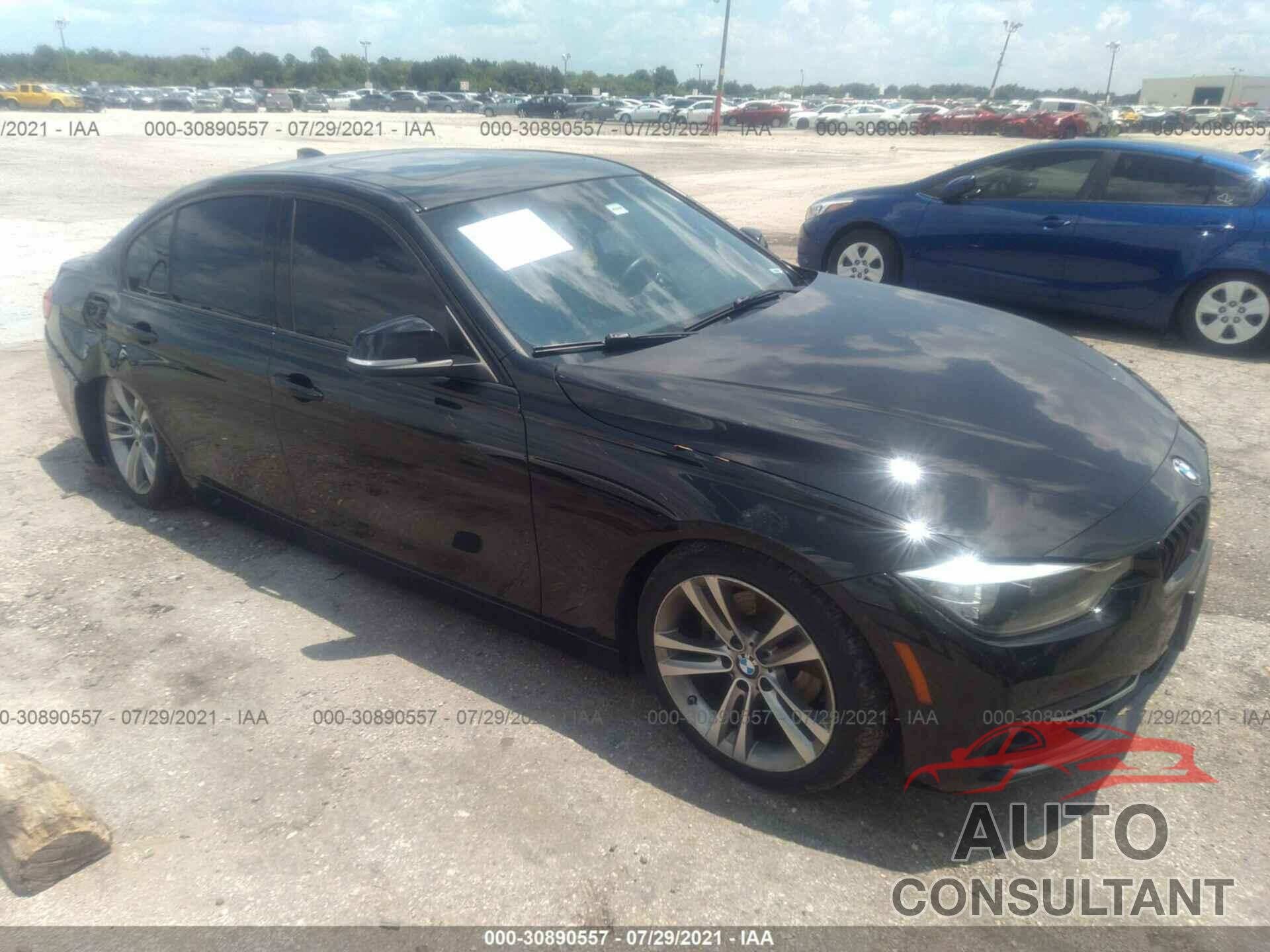 BMW 3 SERIES 2016 - WBA8E9G57GNT81558