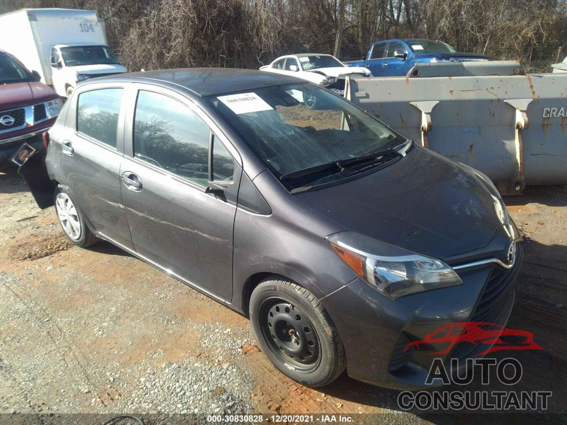 TOYOTA YARIS 2017 - VNKKTUD35HA082686