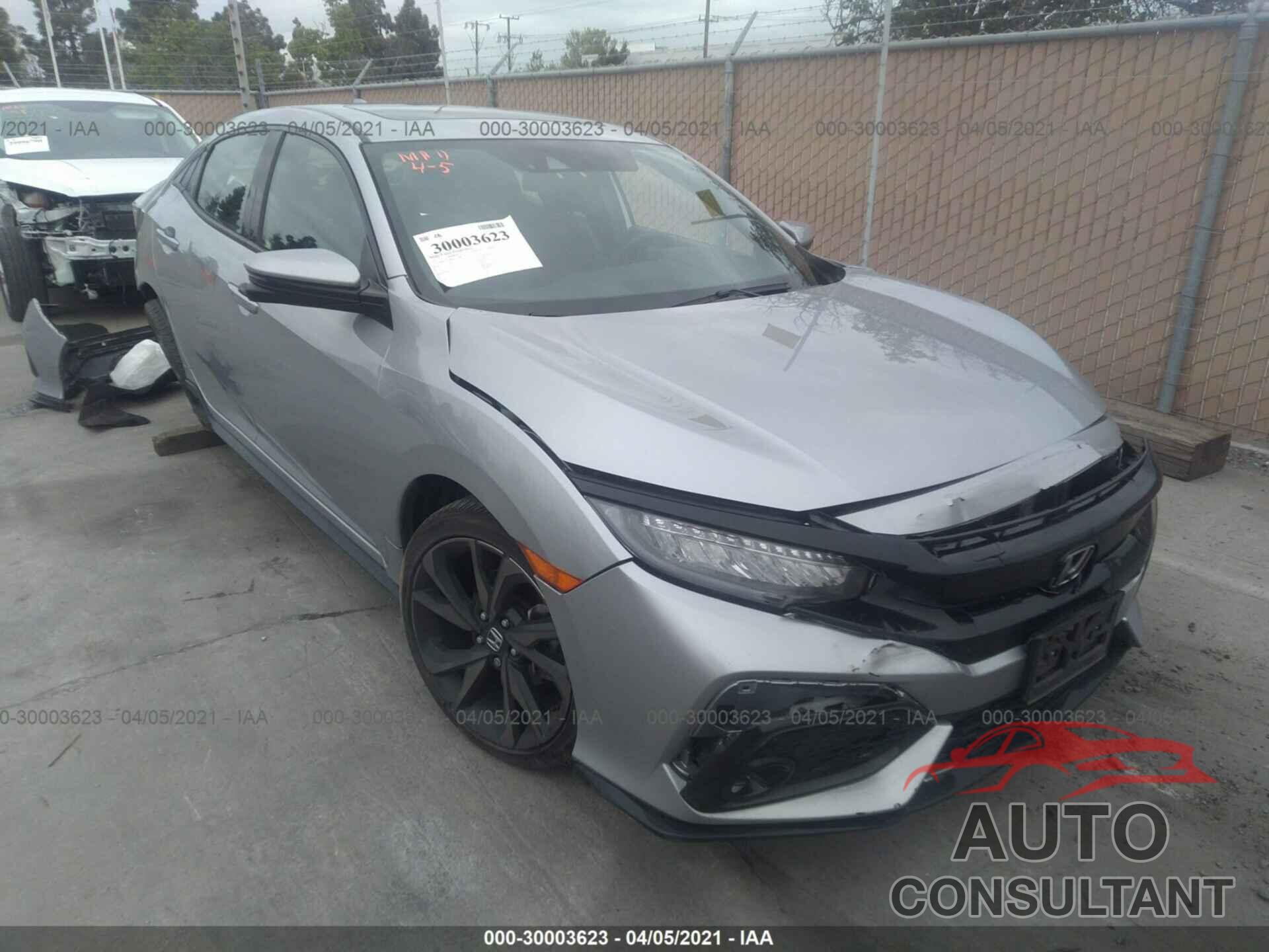 HONDA CIVIC HATCHBACK 2017 - SHHFK7H98HU416180