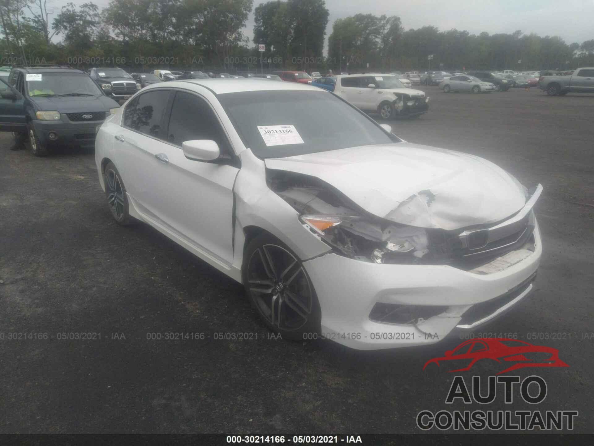 HONDA ACCORD SEDAN 2016 - 1HGCR2F50GA062814