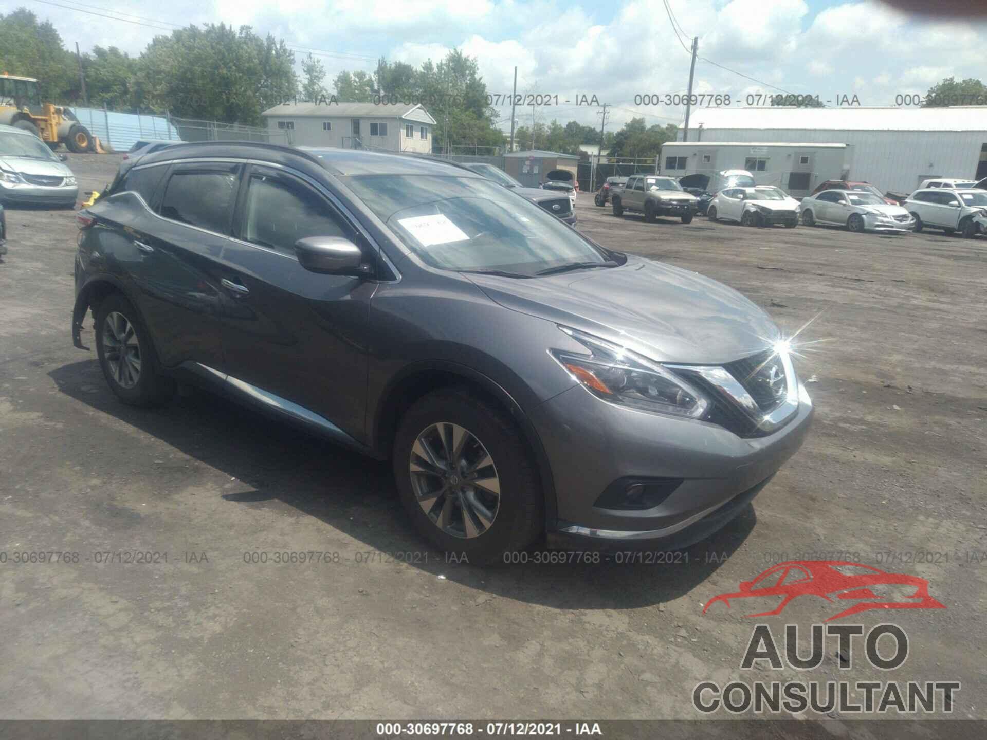 NISSAN MURANO 2018 - 5N1AZ2MH9JN140196