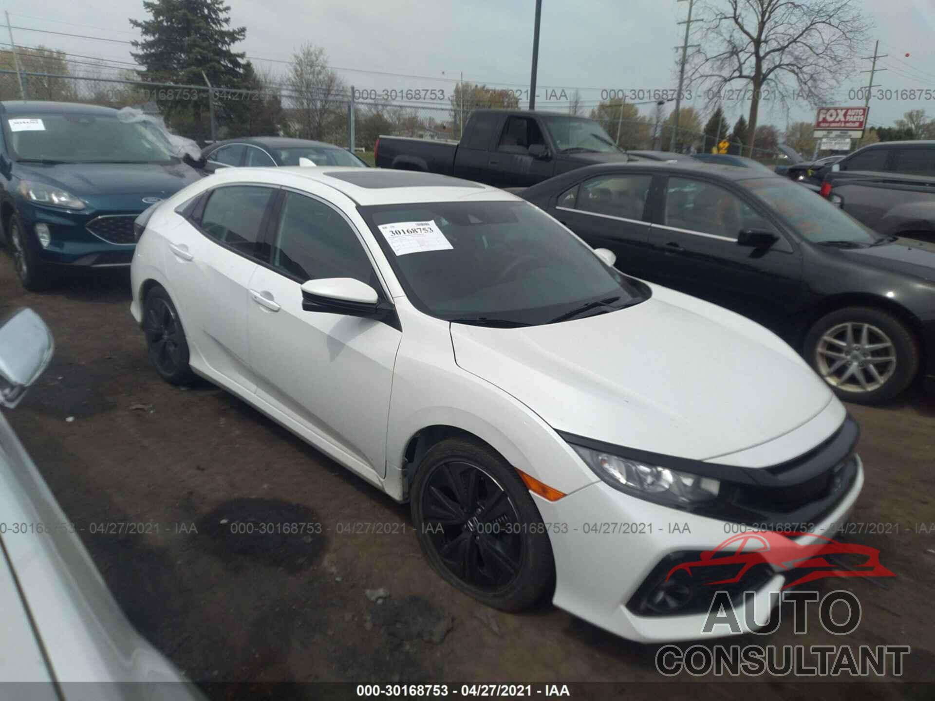 HONDA CIVIC HATCHBACK 2019 - SHHFK7H66KU209106