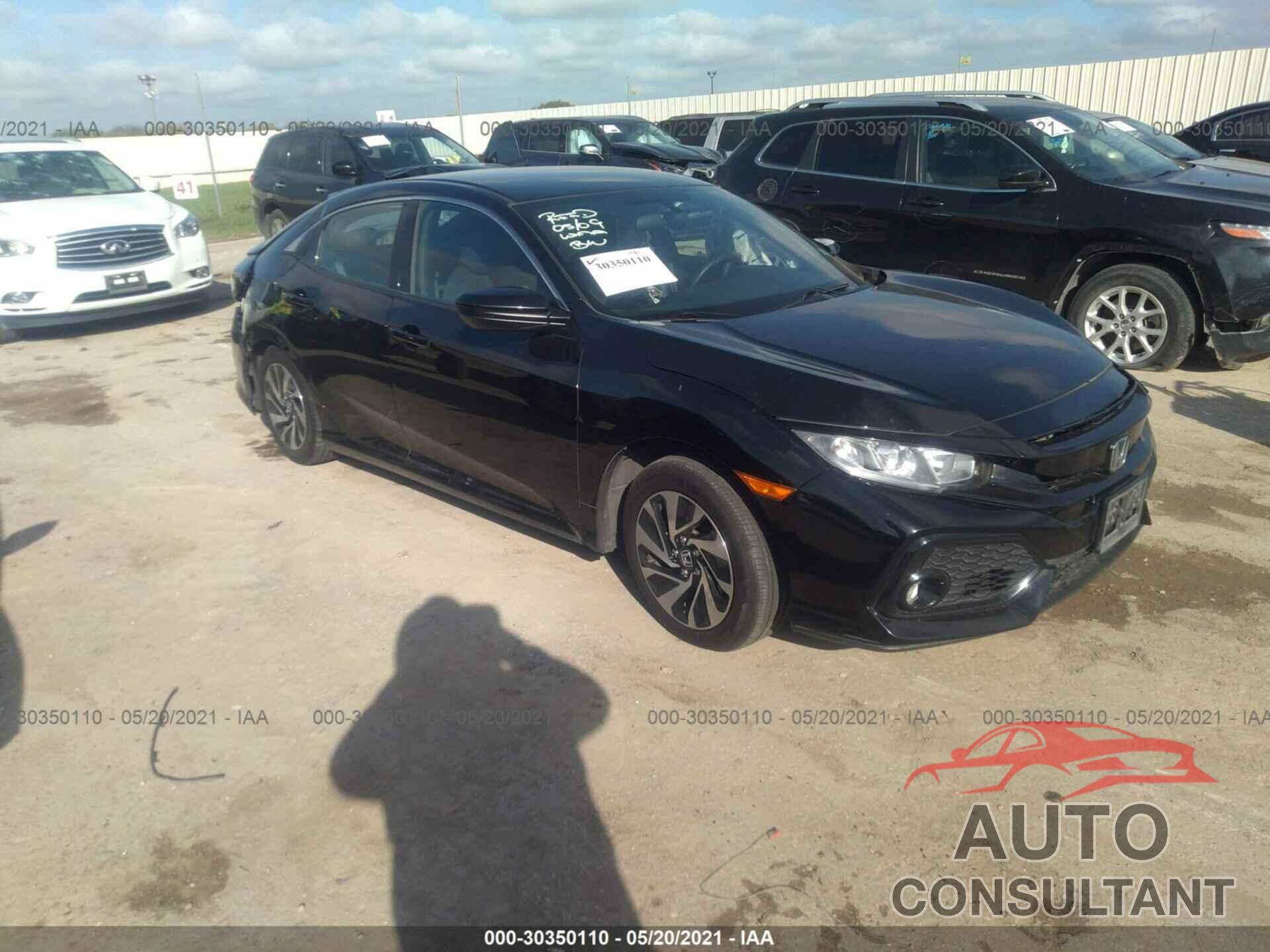 HONDA CIVIC HATCHBACK 2017 - SHHFK7H22HU222490