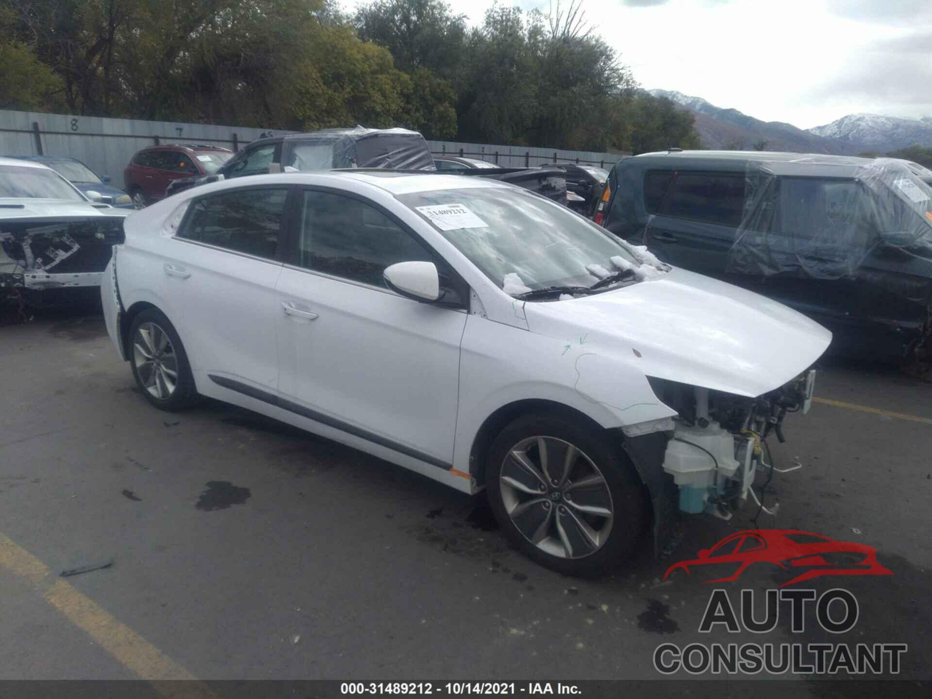 HYUNDAI IONIQ HYBRID 2017 - KMHC85LC6HU031293