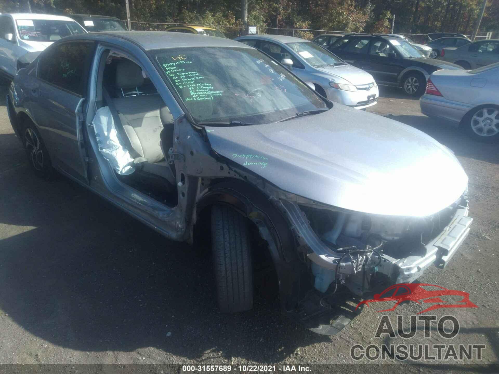 HONDA ACCORD SEDAN 2017 - 1HGCR2F39HA065484