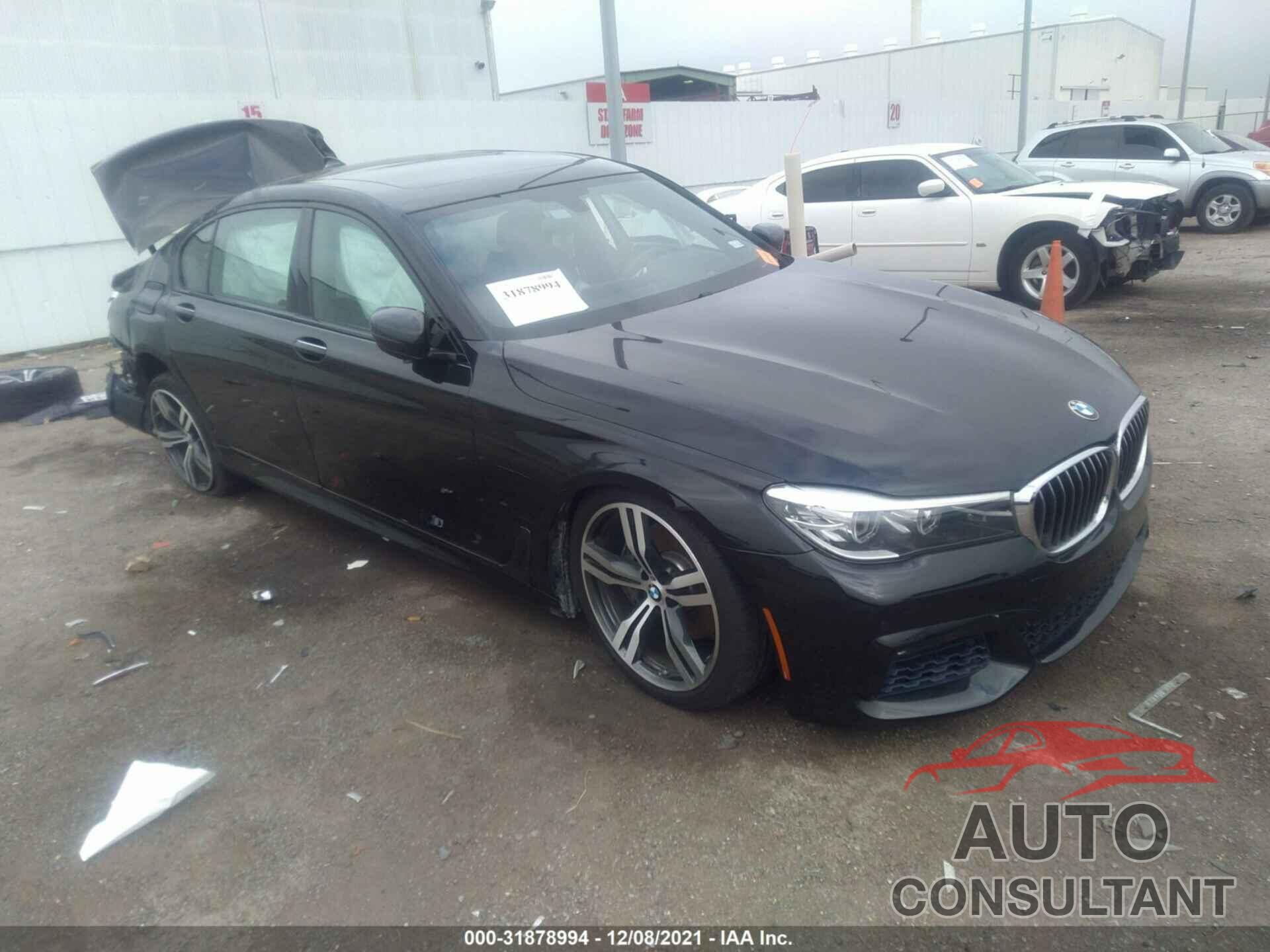 BMW 7 SERIES 2017 - WBA7E4C54HGU99058