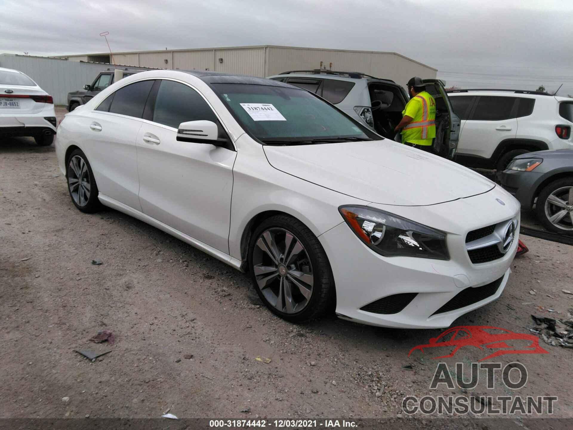 MERCEDES-BENZ CLA 2016 - WDDSJ4EB9GN380756