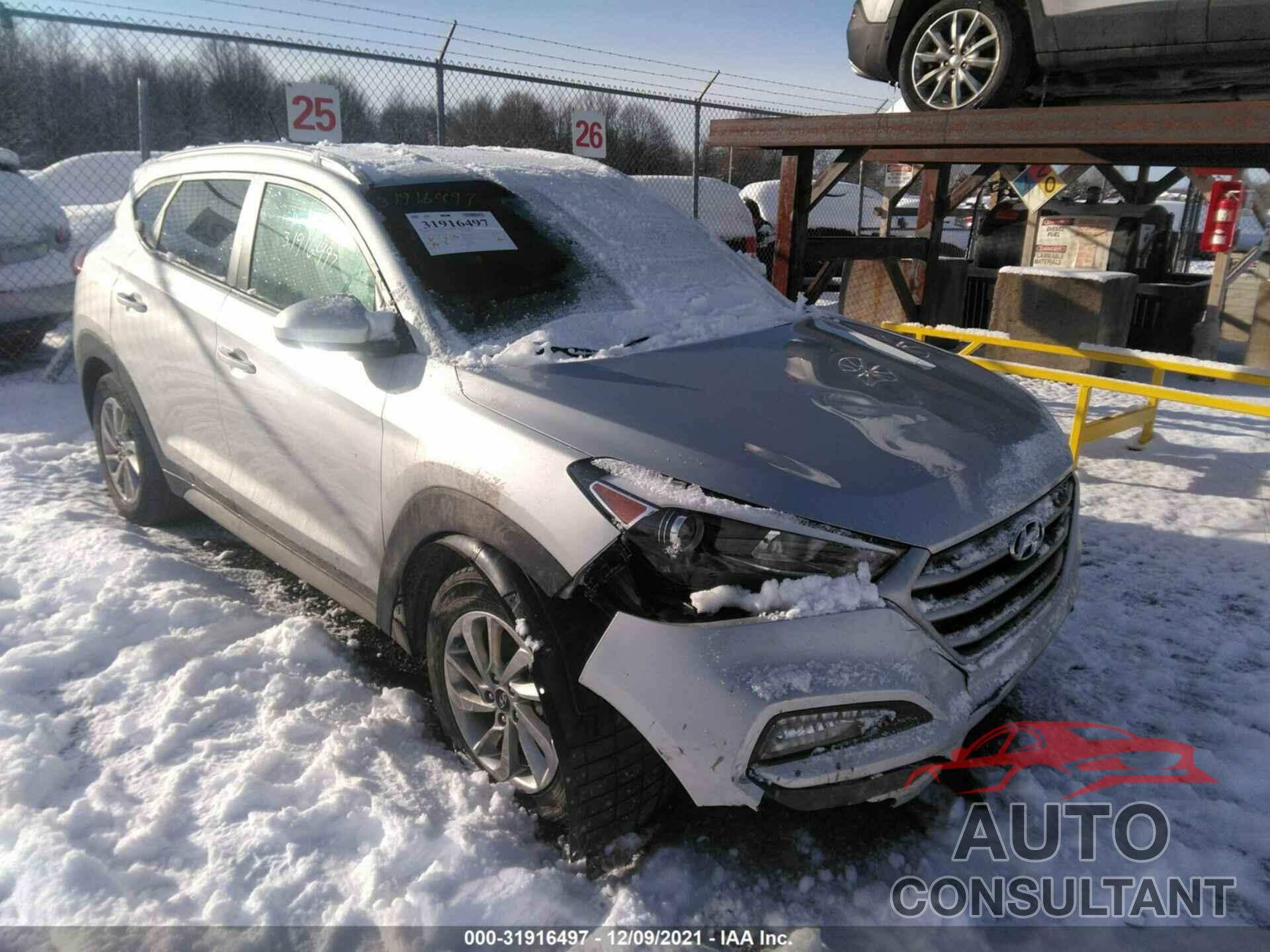 HYUNDAI TUCSON 2017 - KM8J3CA44HU546590