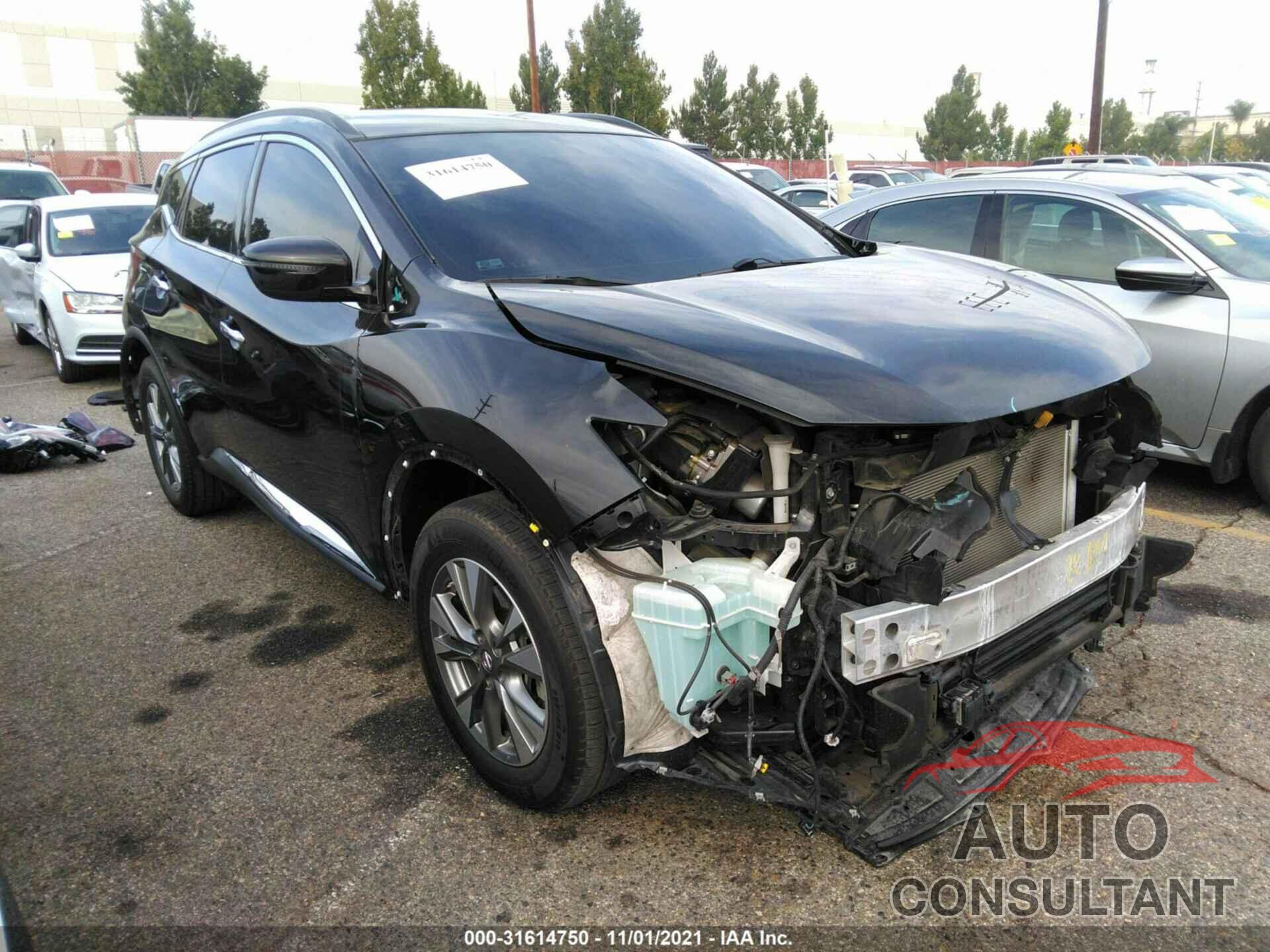 NISSAN MURANO 2018 - 5N1AZ2MG0JN202110