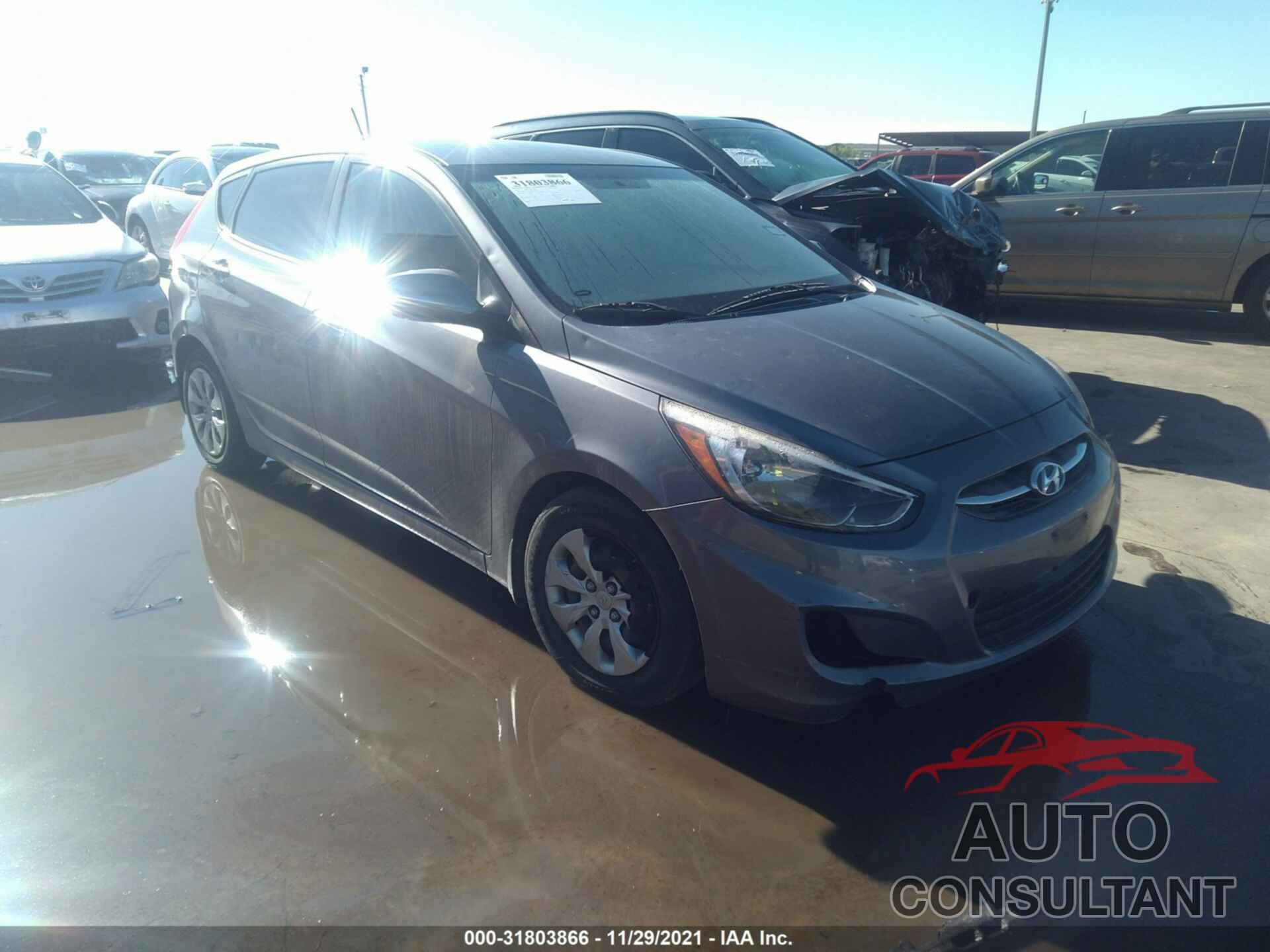 HYUNDAI ACCENT 2016 - KMHCT5AE3GU263996