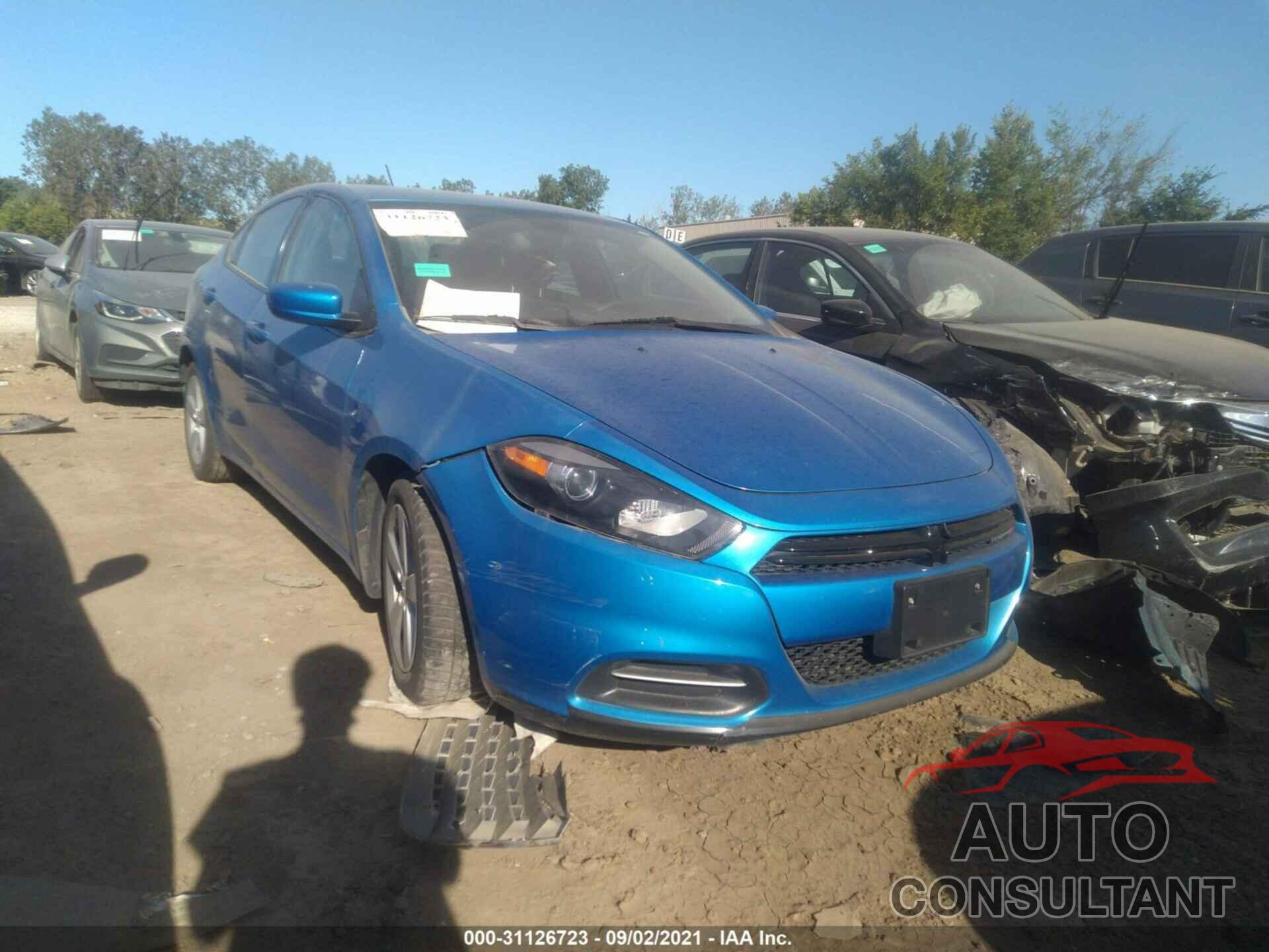 DODGE DART 2016 - 1C3CDFBB4GD551090